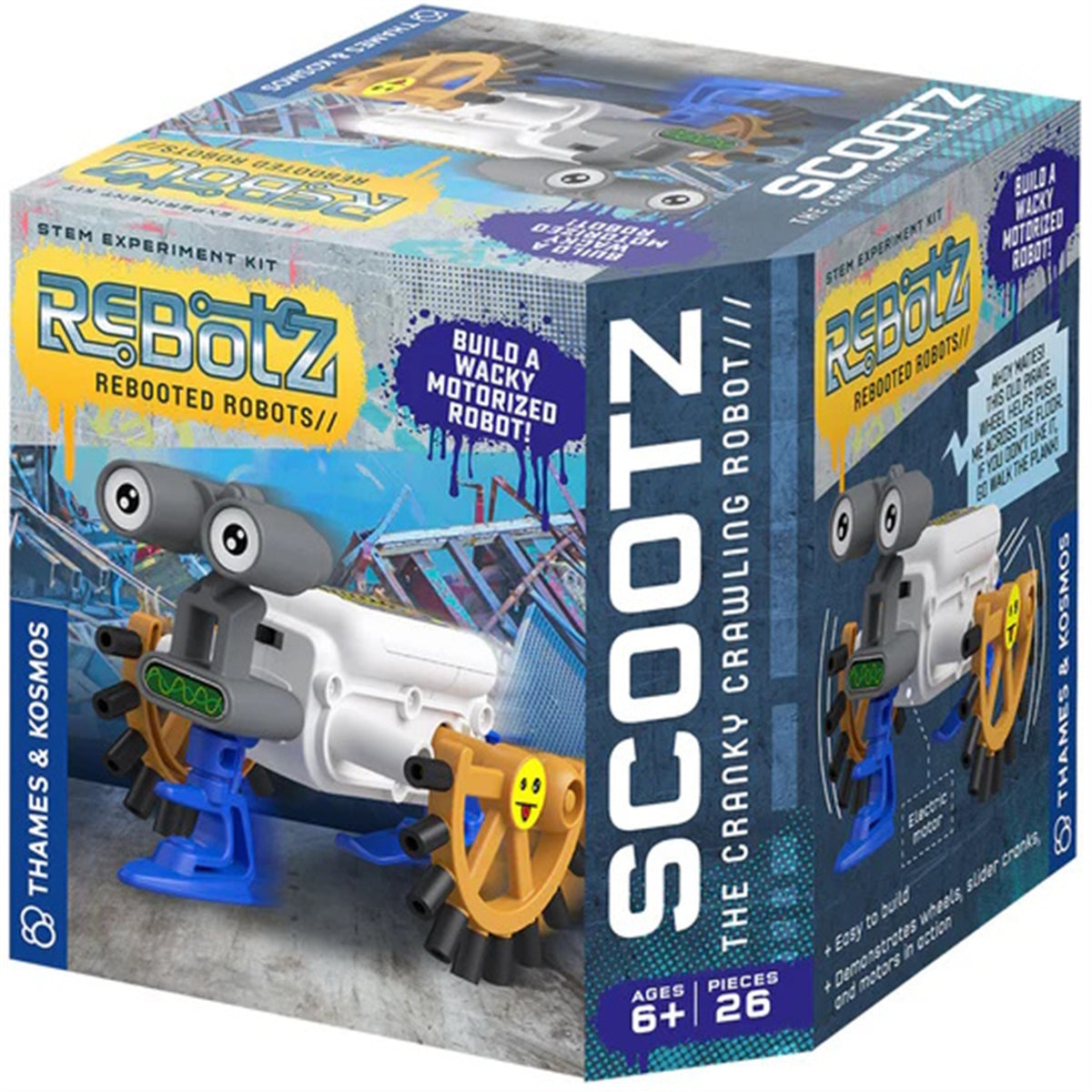 ReBotz Scootz The Cranky Crawling Robot
