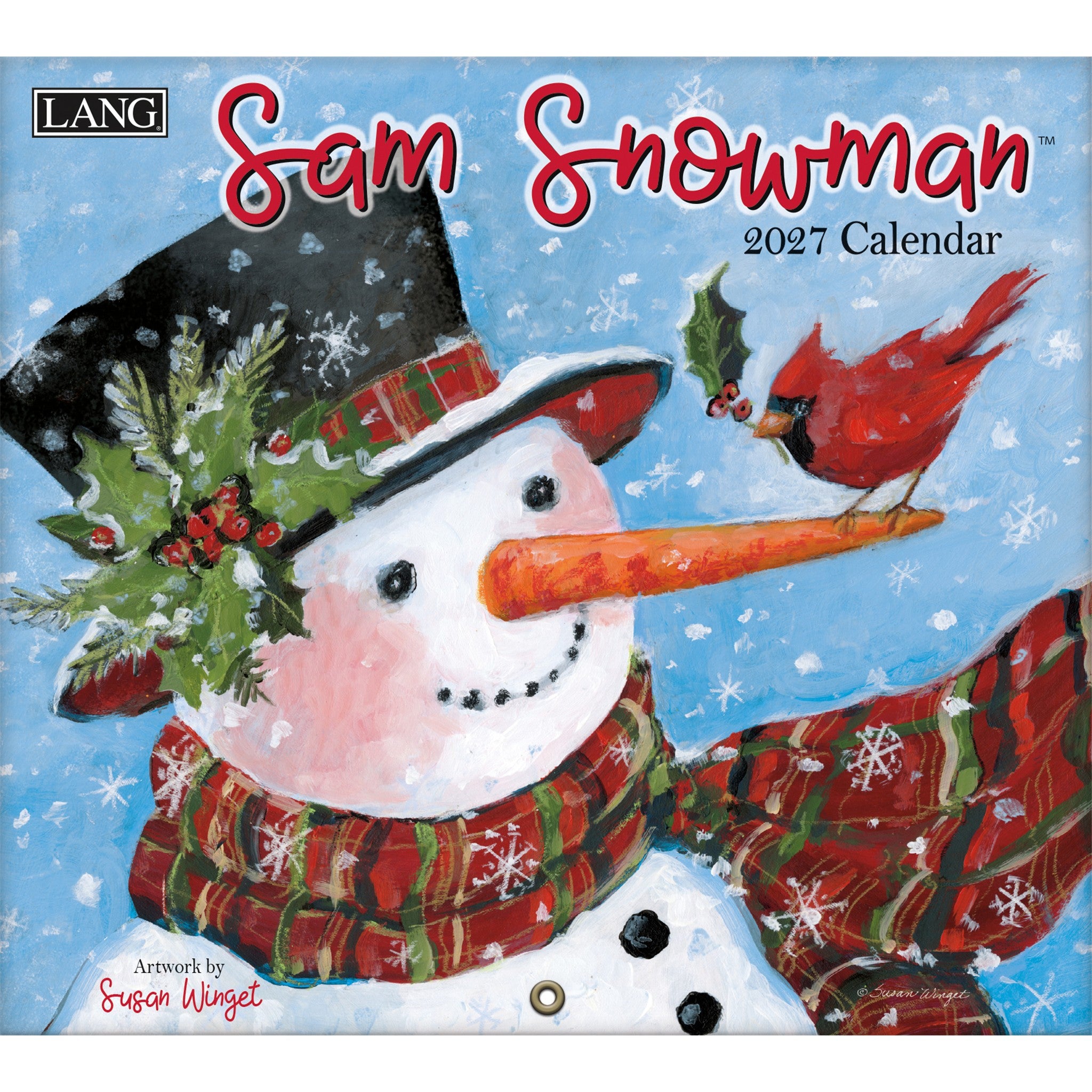 Sam Snowman 2027 Wall Calendar - Online Only