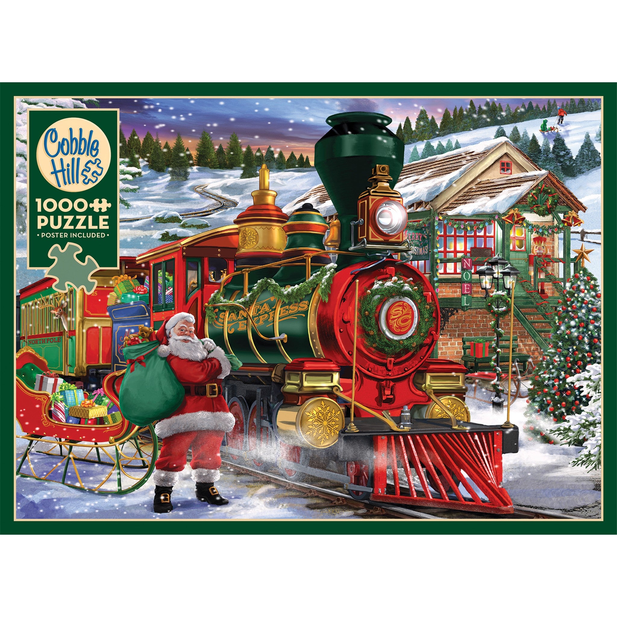 Santa Express 1000 Exclusive Piece Puzzle