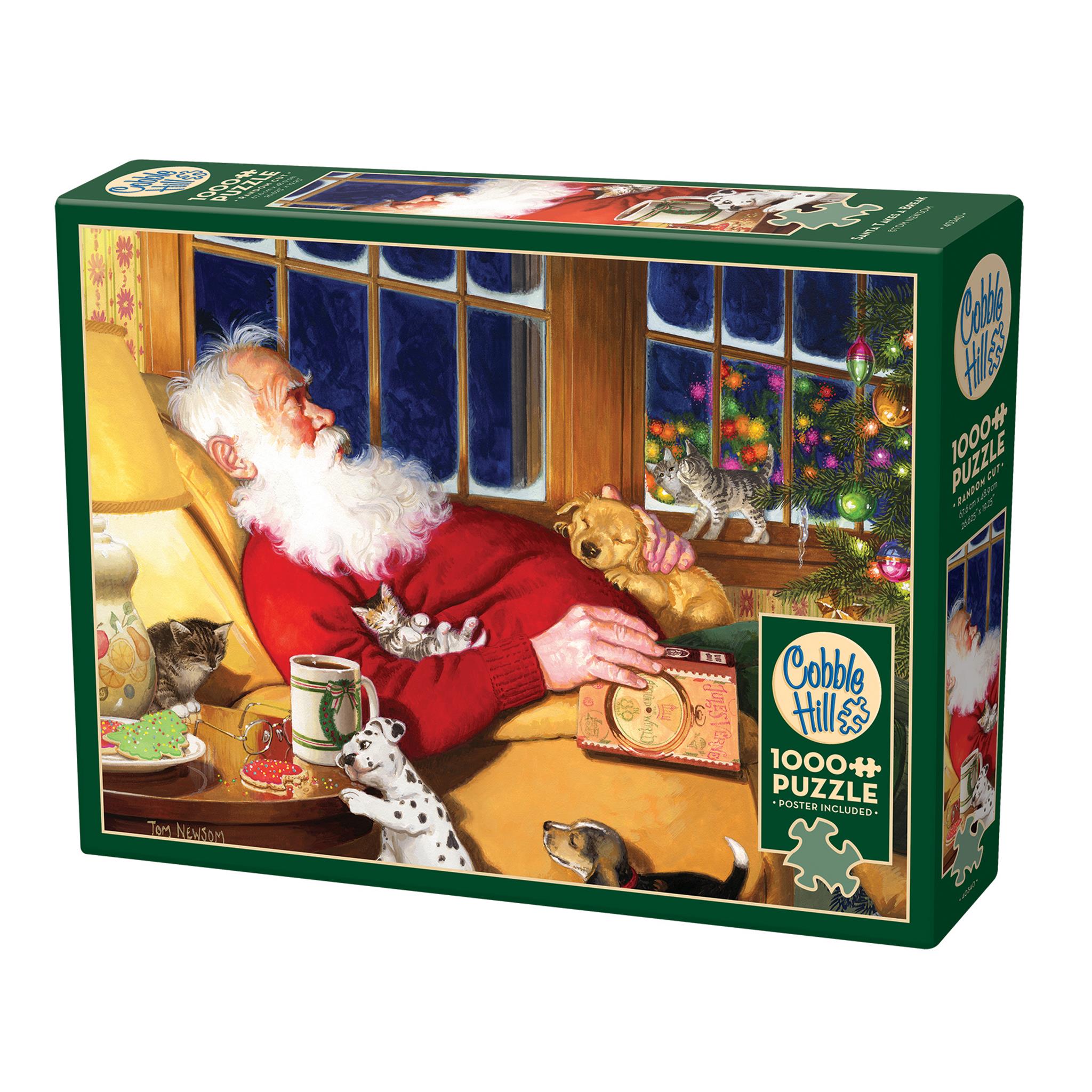 Santa Takes a Break Exclusive 1000 Piece Puzzle