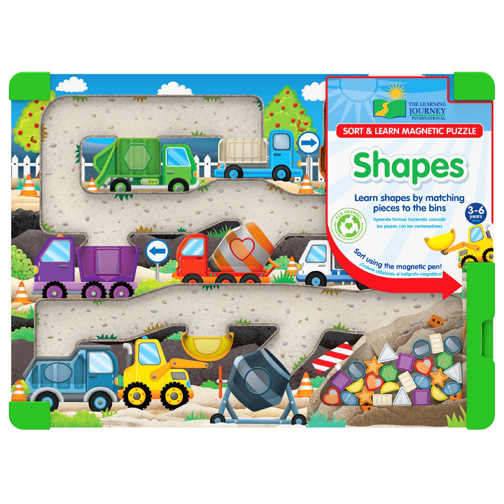Shapes Sort & Learn Magnetic Puzzle