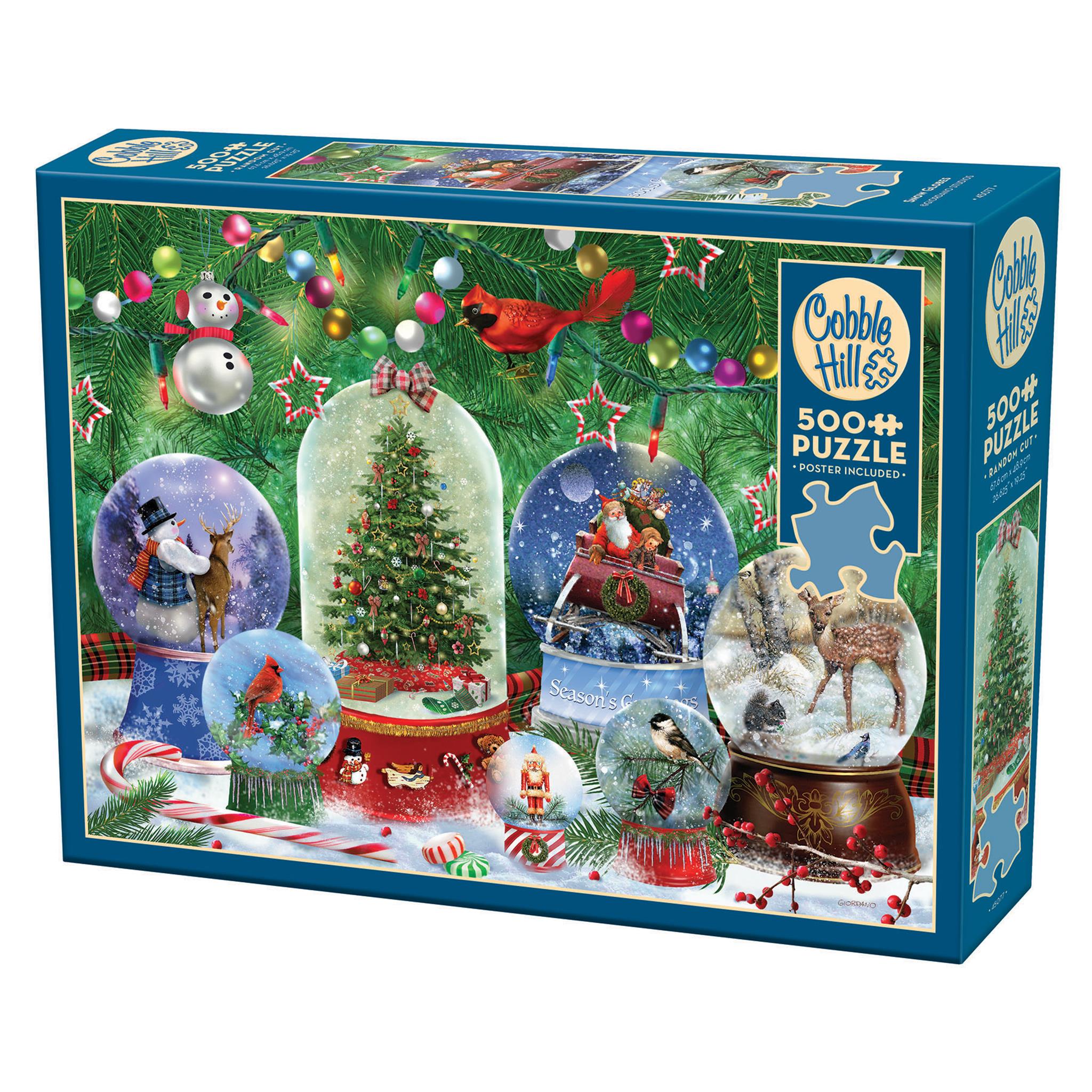 Snowglobes 500 Piece Puzzle