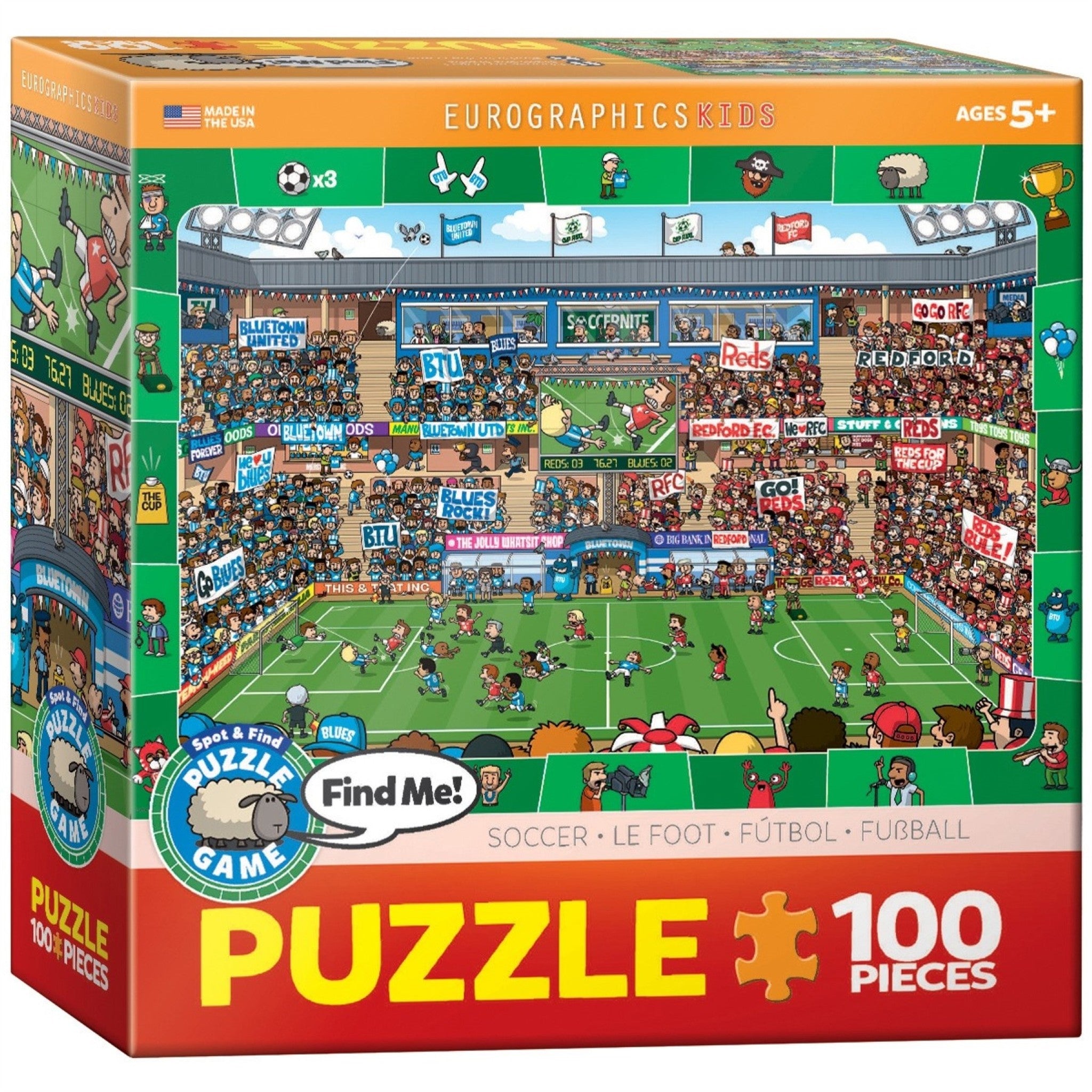 Soccer 100 Piece Puzzle