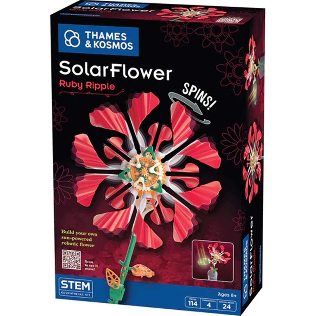 SolarFlower Ruby Ripple