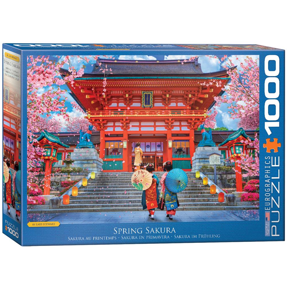 Spring Sakura 1000 Piece Puzzle