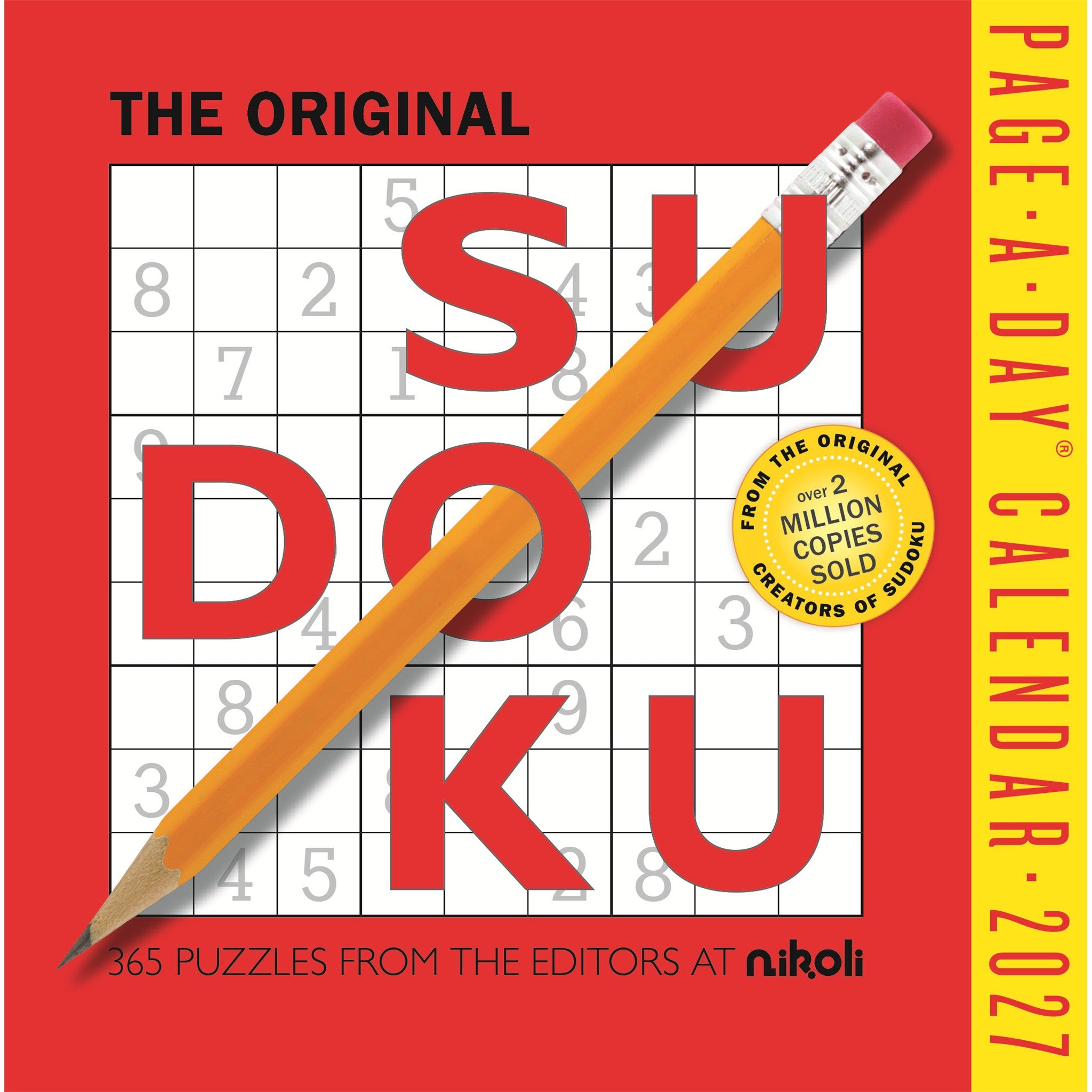 Sudoku 2027 Box Calendar