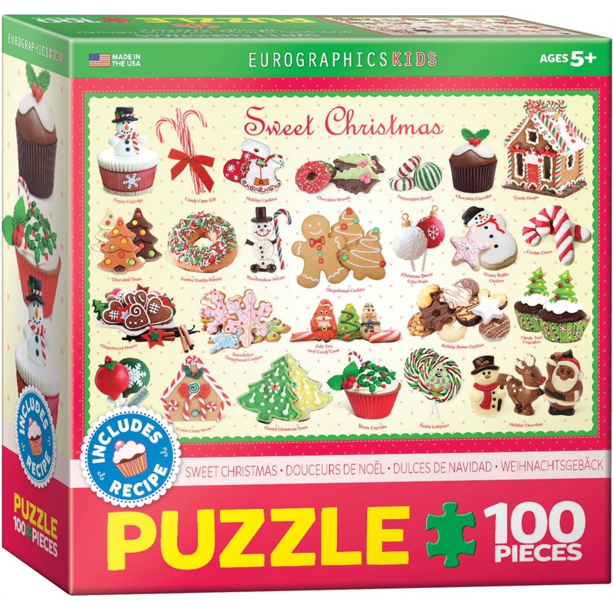 Sweet Christmas 100 Piece Puzzle