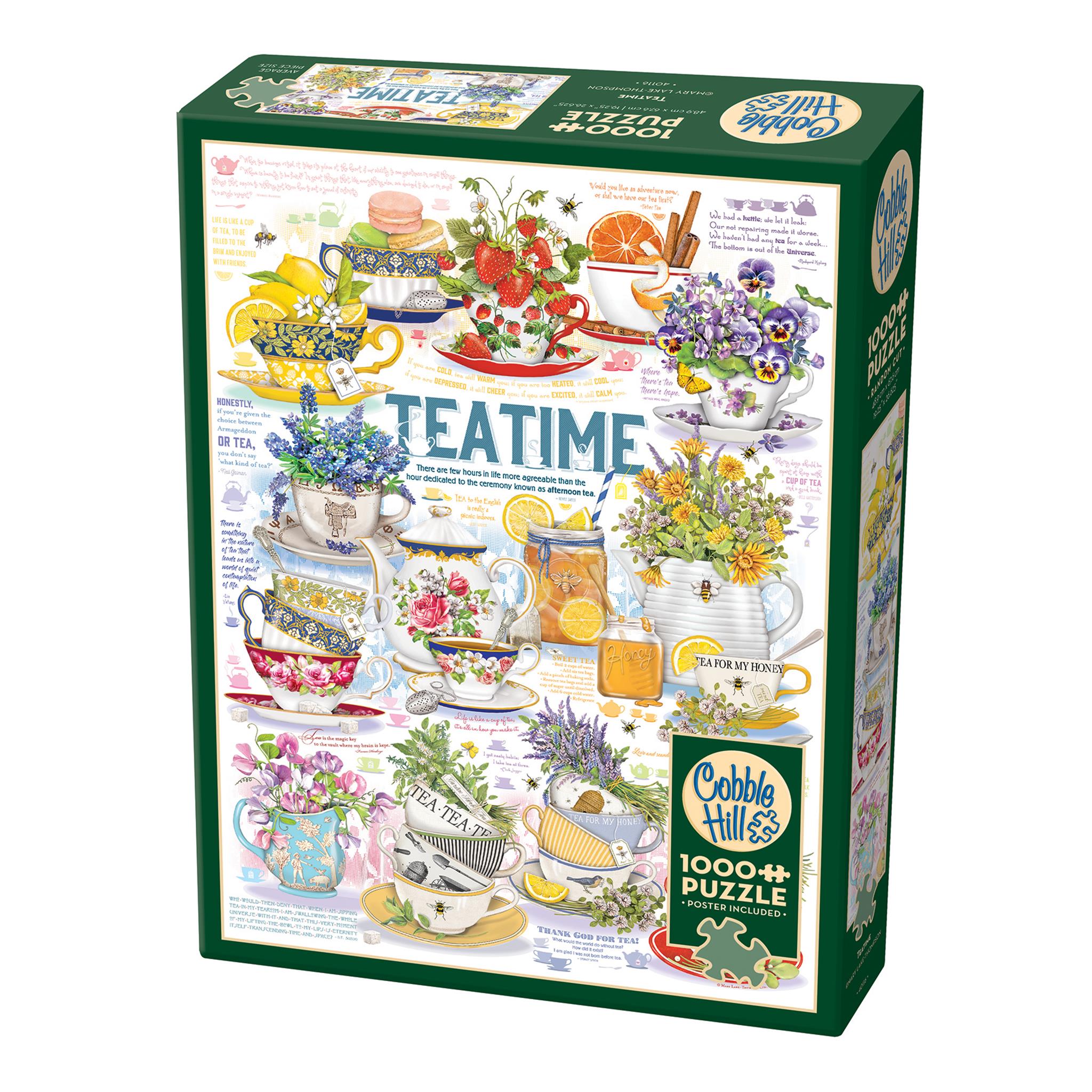 Tea Time 1000 Piece Puzzle