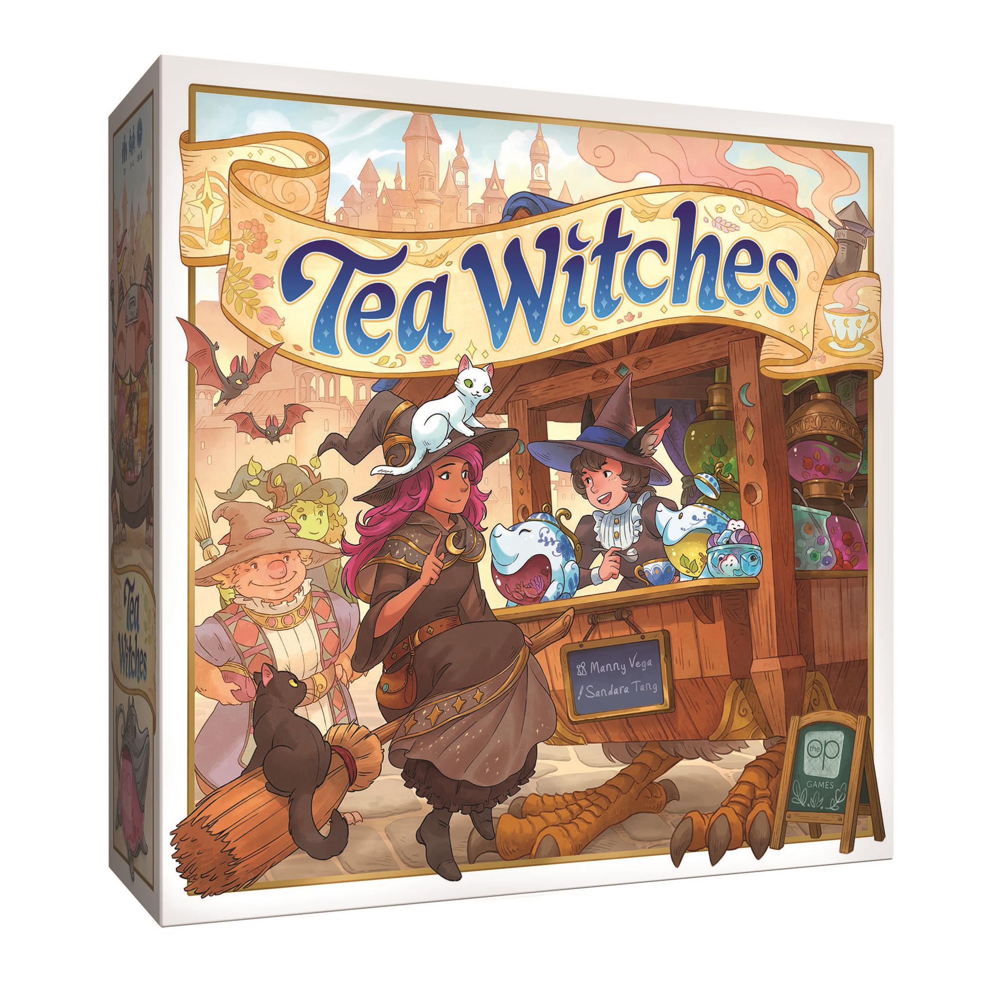 Product packaging for Tea Witches Game