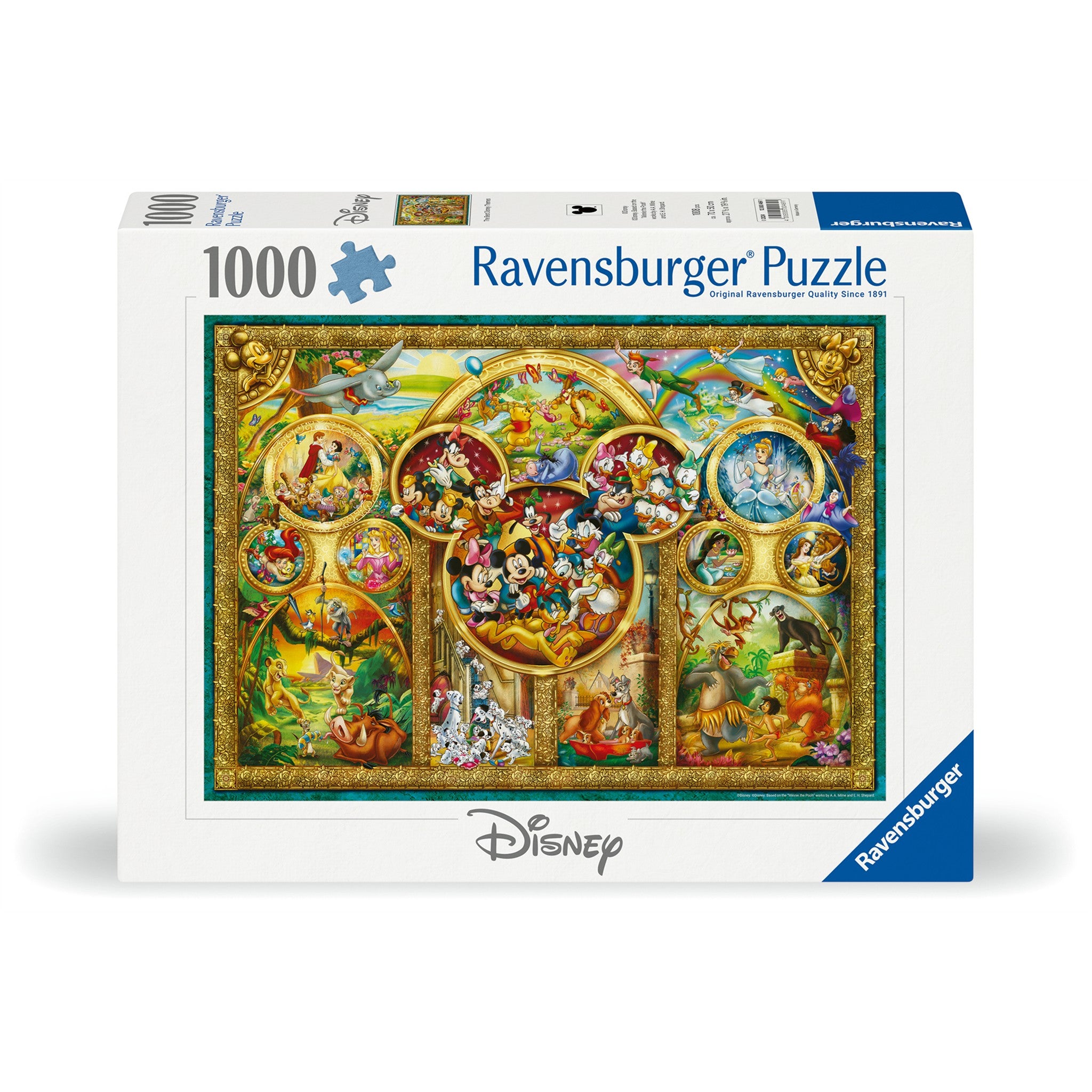 The Best Disney Themes 1000 Piece Puzzle - Calendar Club Canada