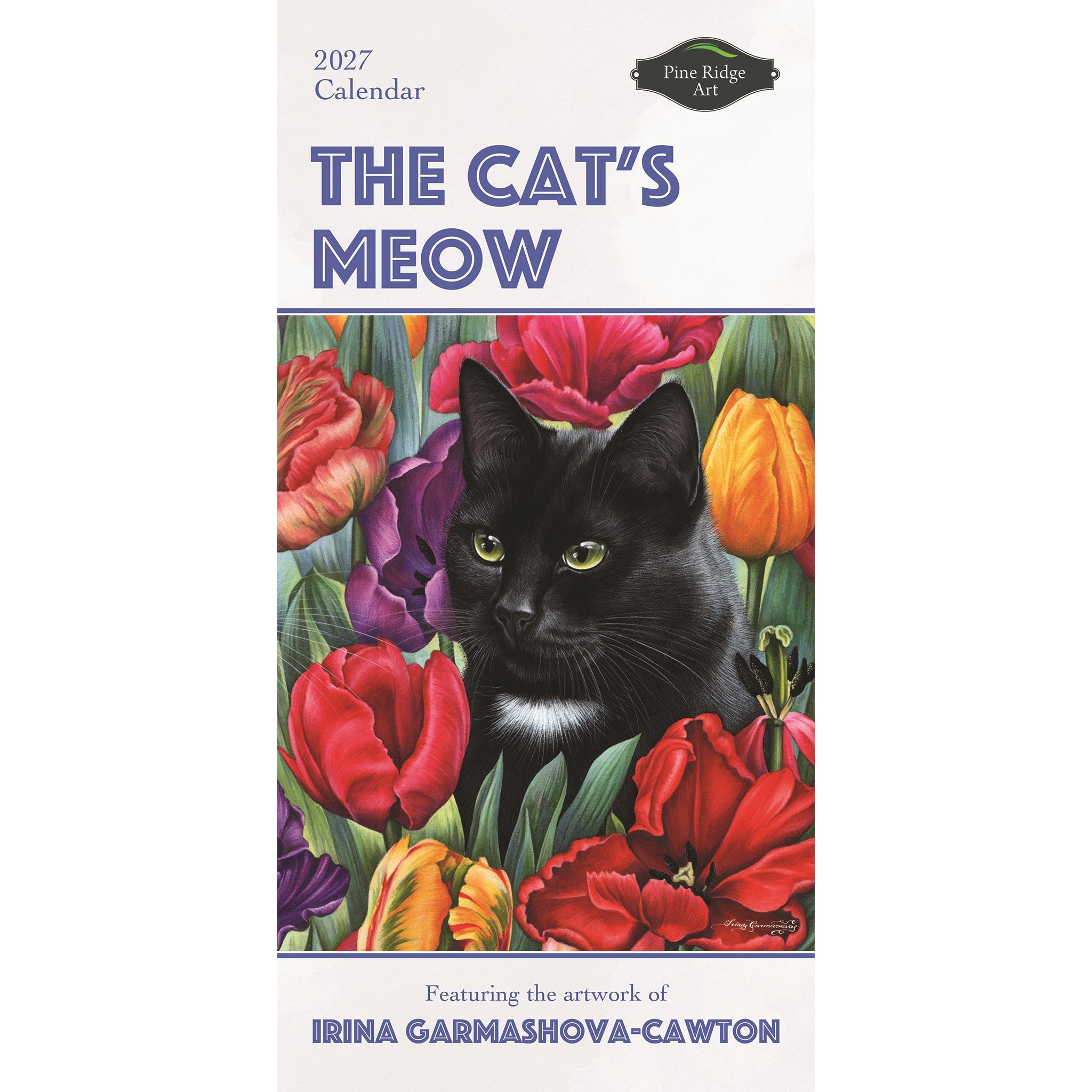 The Cat's Meow 2027 Slim Calendar - Online Only