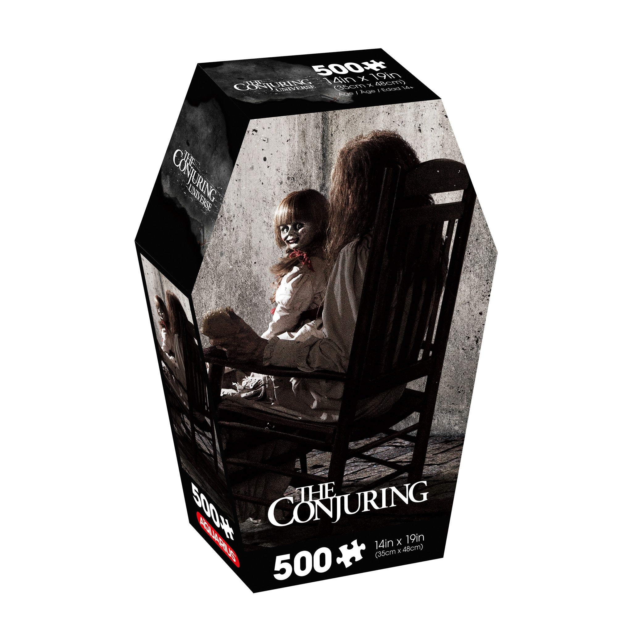 The Conjuring Coffin 500 Piece Puzzle