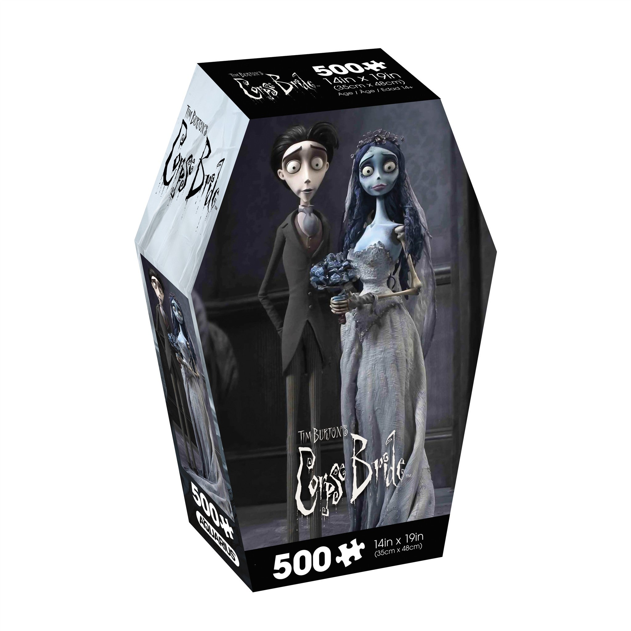 The Corpse Bride Coffin 500 Piece Puzzle