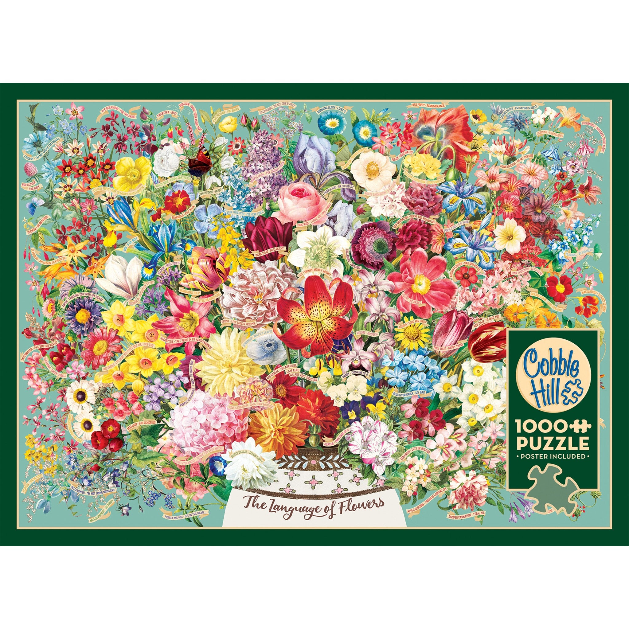 The Language of Flowers 1000 Piece Puzzle