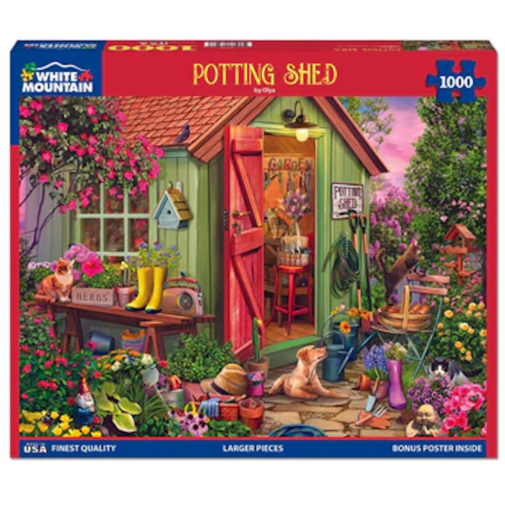 The Potting Shed 1000 Piece Puzzle