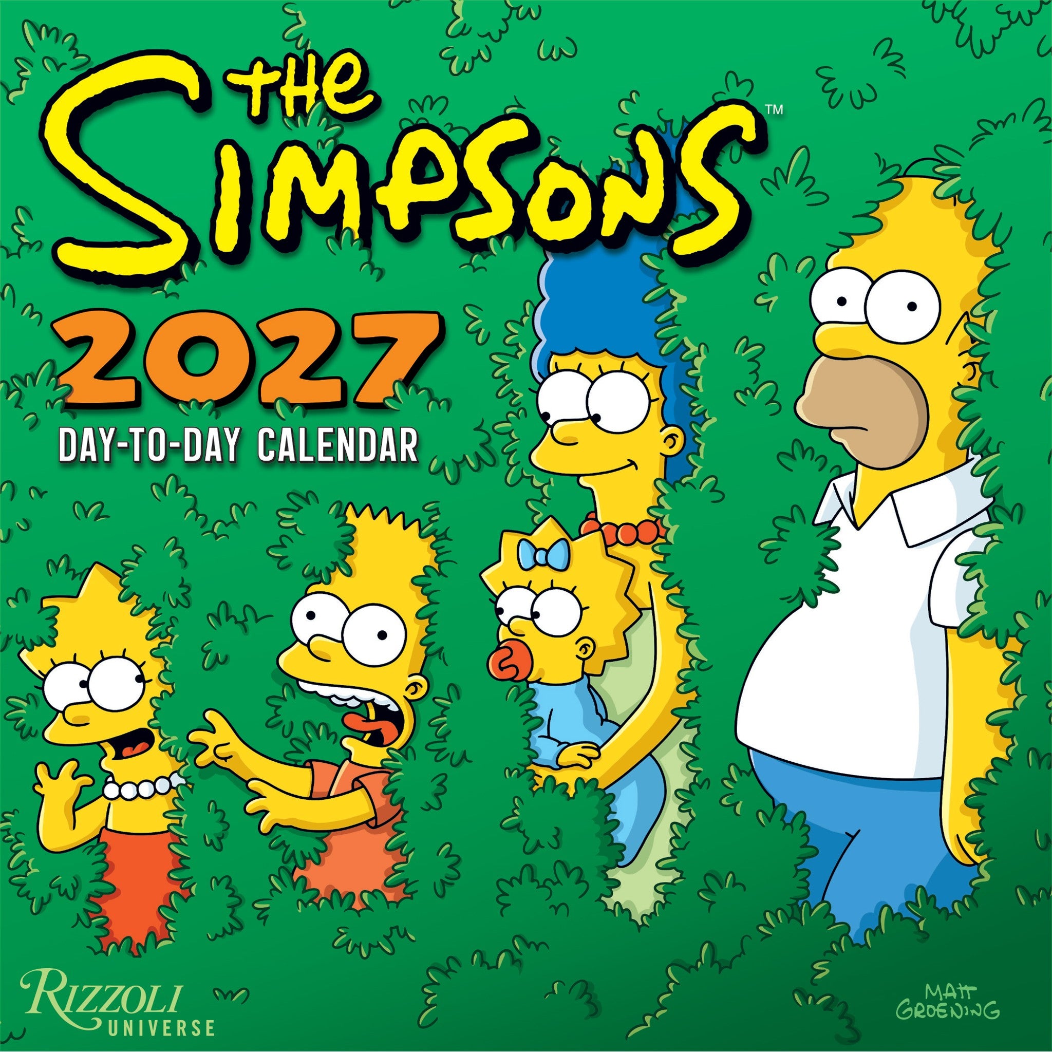 The Simpsons 2027 Box Calendar