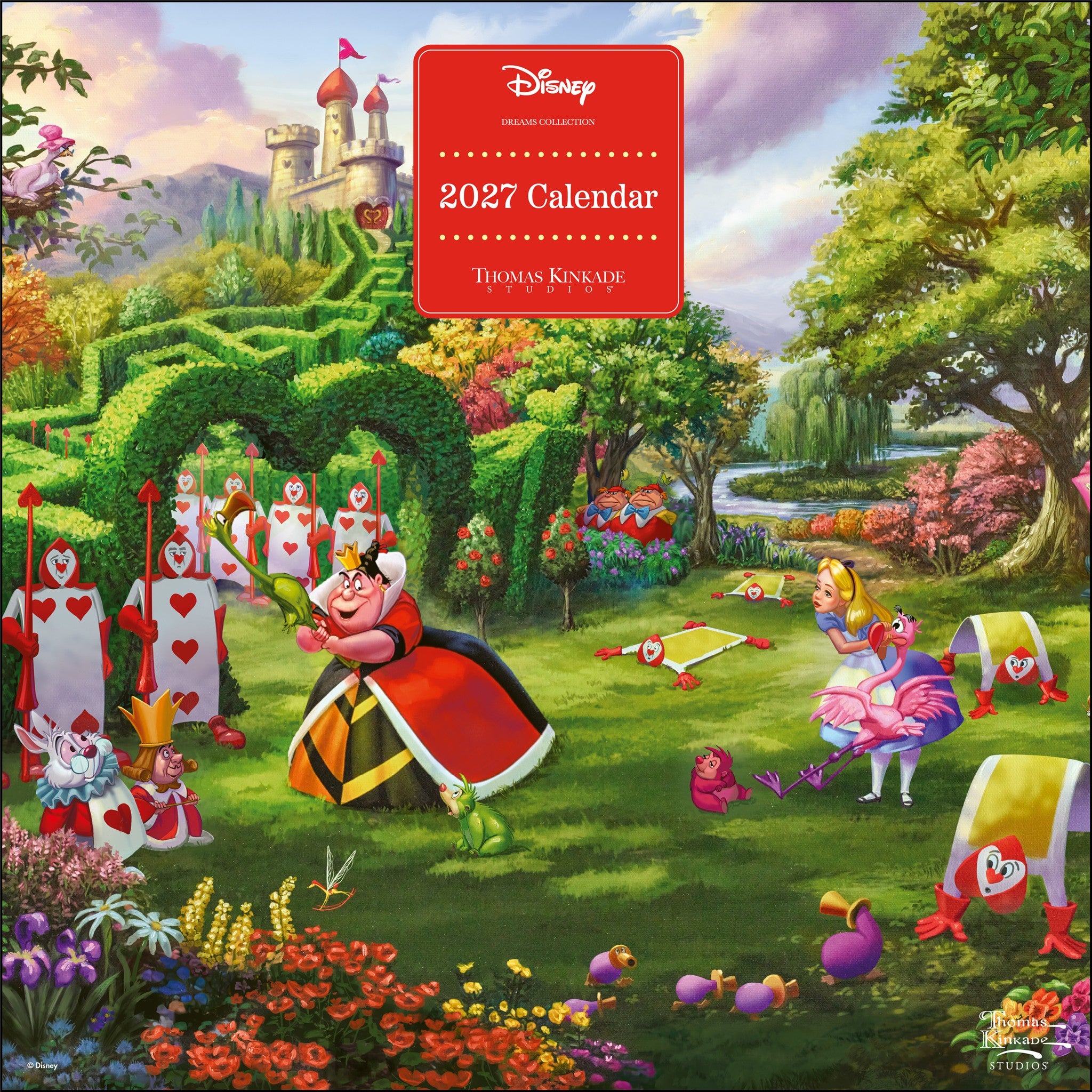 Thomas Kinkade Disney Dreams Collection 2027 Wall Calendar