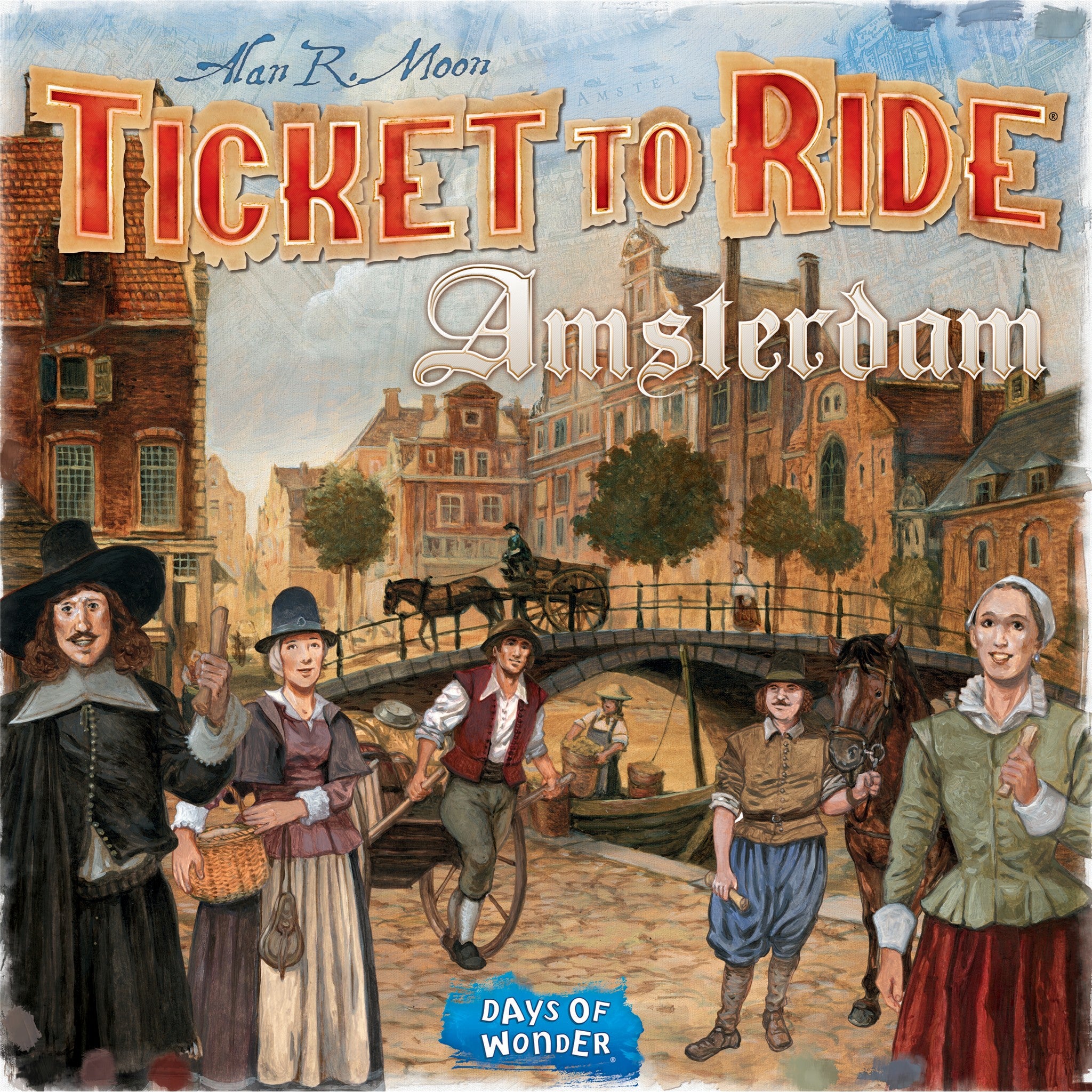 Ticket to Ride Amsterdam - Online Only