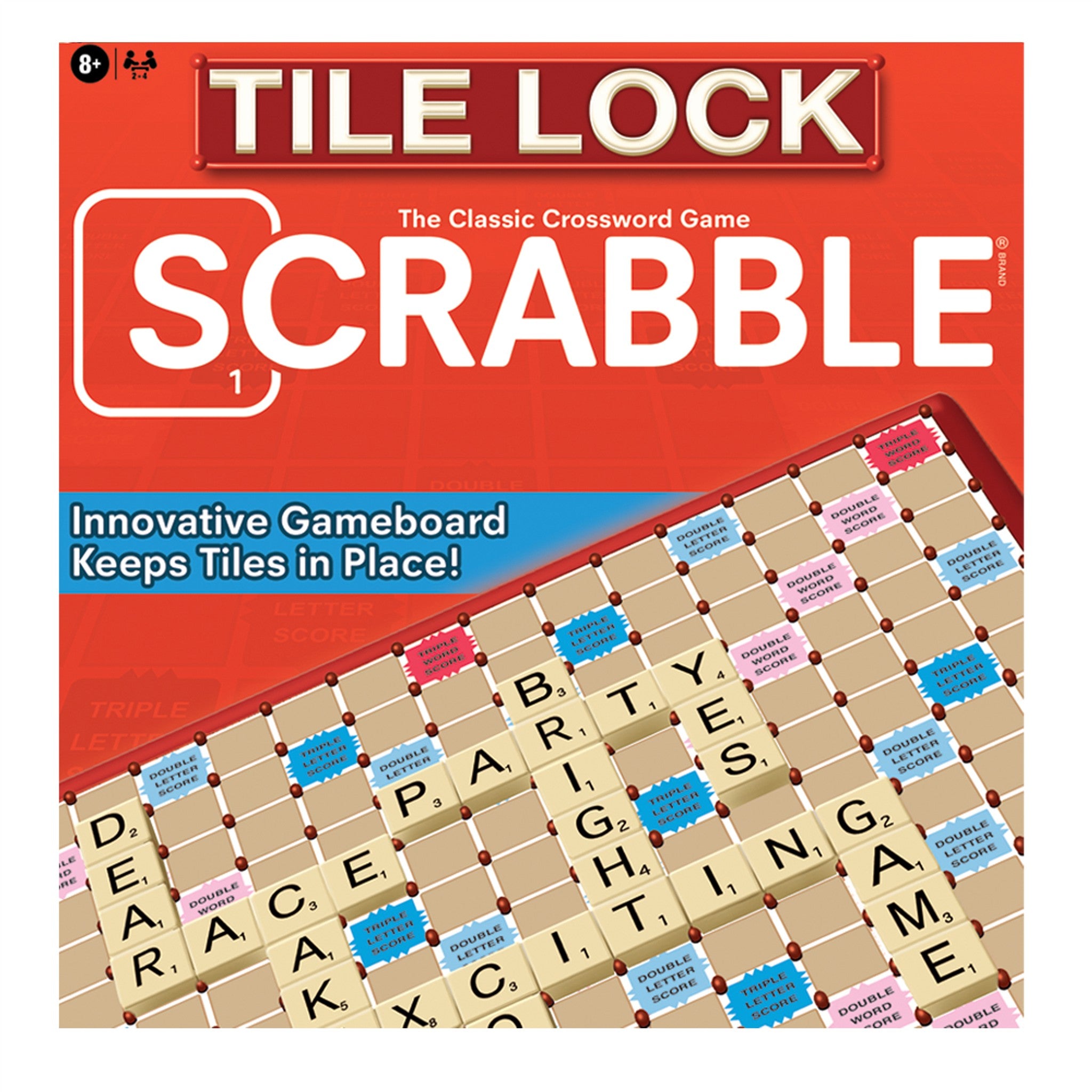 Tile Lock Scrabble Board Game - Calendar Club Canada