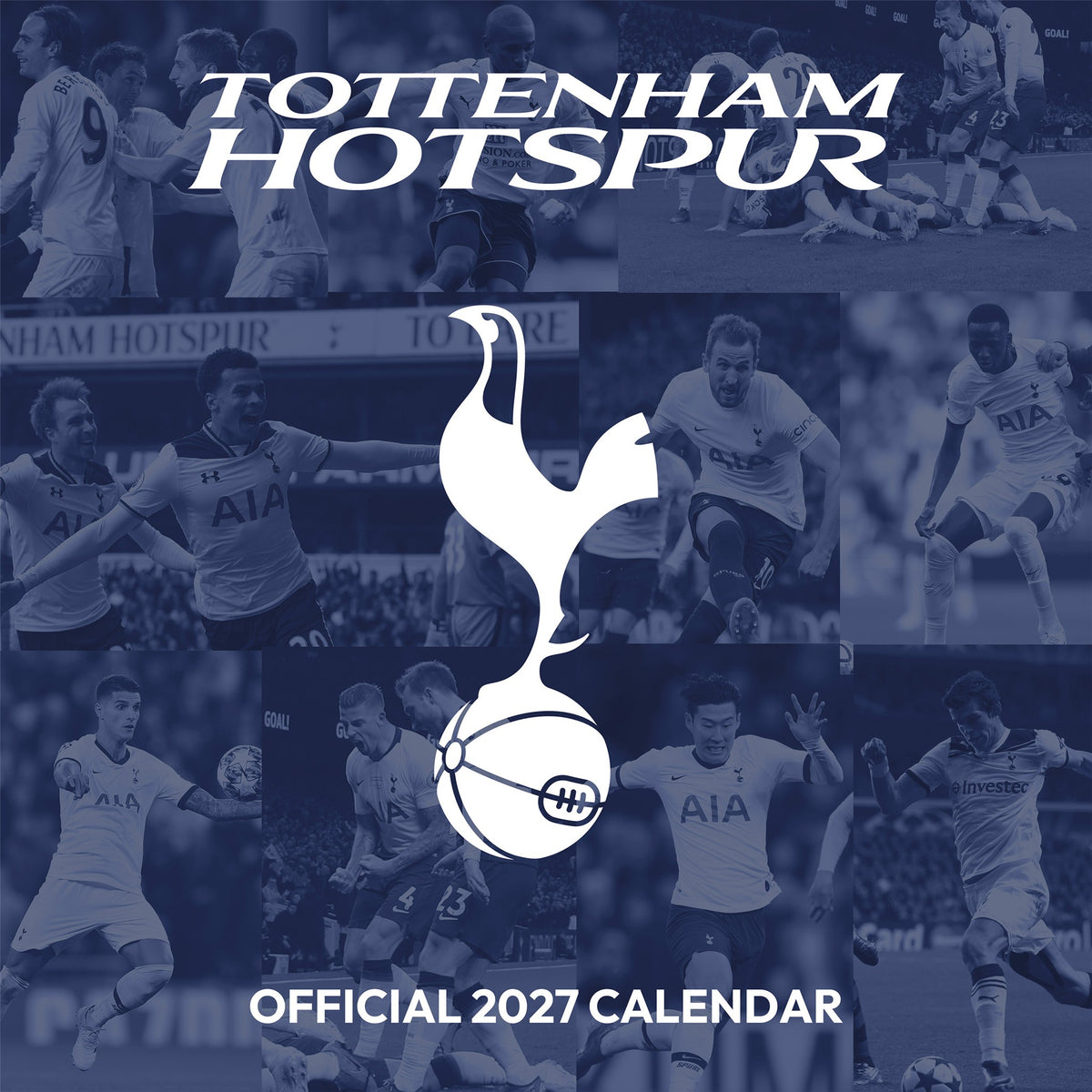 Tottenham Hotspur 2027 Wall Calendar