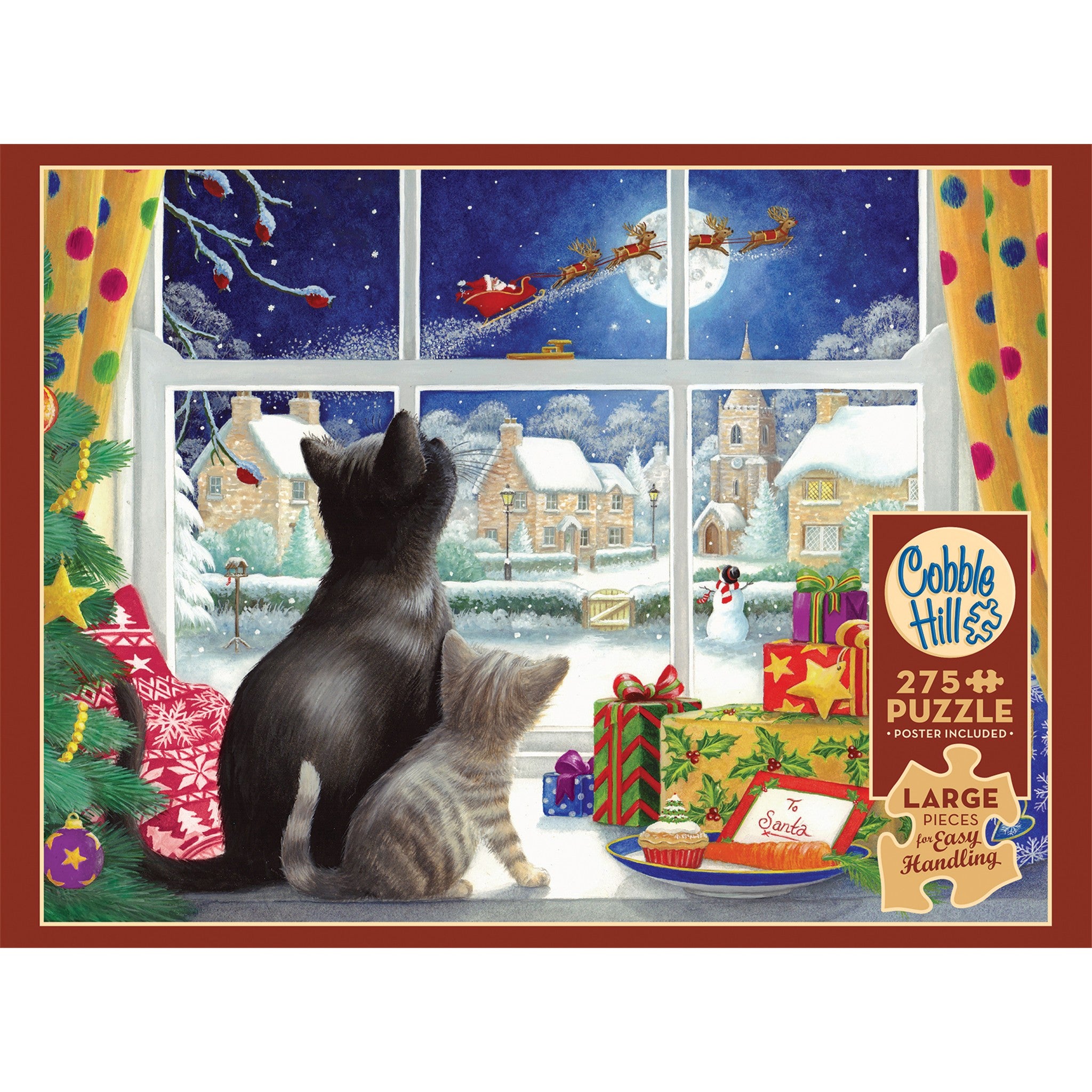 Waiting for St. Nick 275 Piece Puzzle