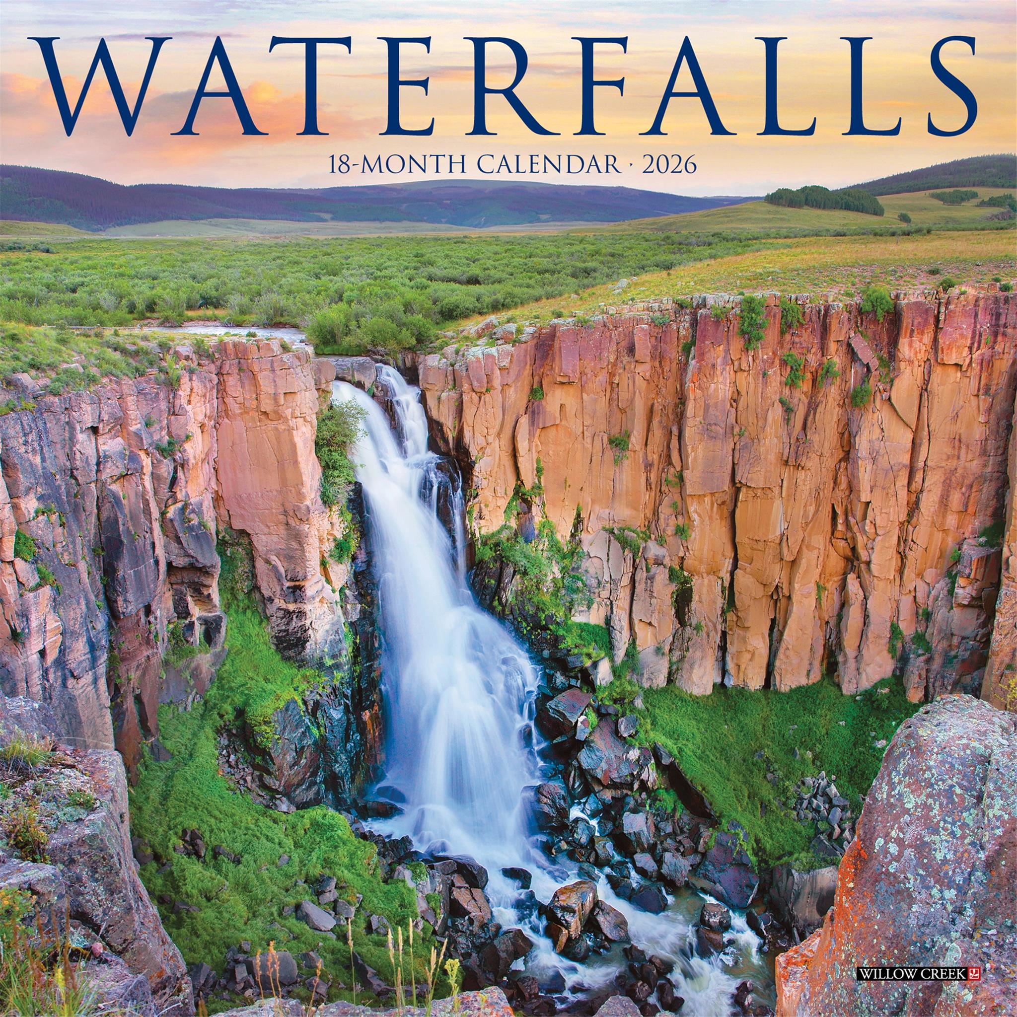 Waterfalls 2026 Mini Calendar - Online Only