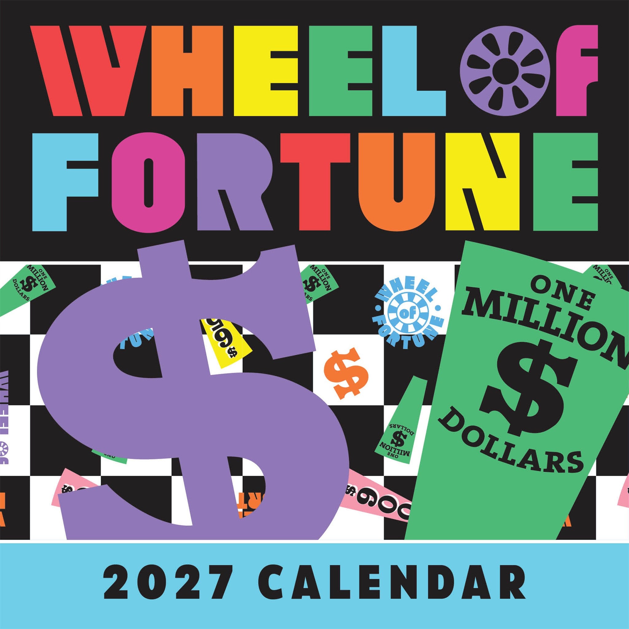 Wheel of Fortune 2027 Box Calendar