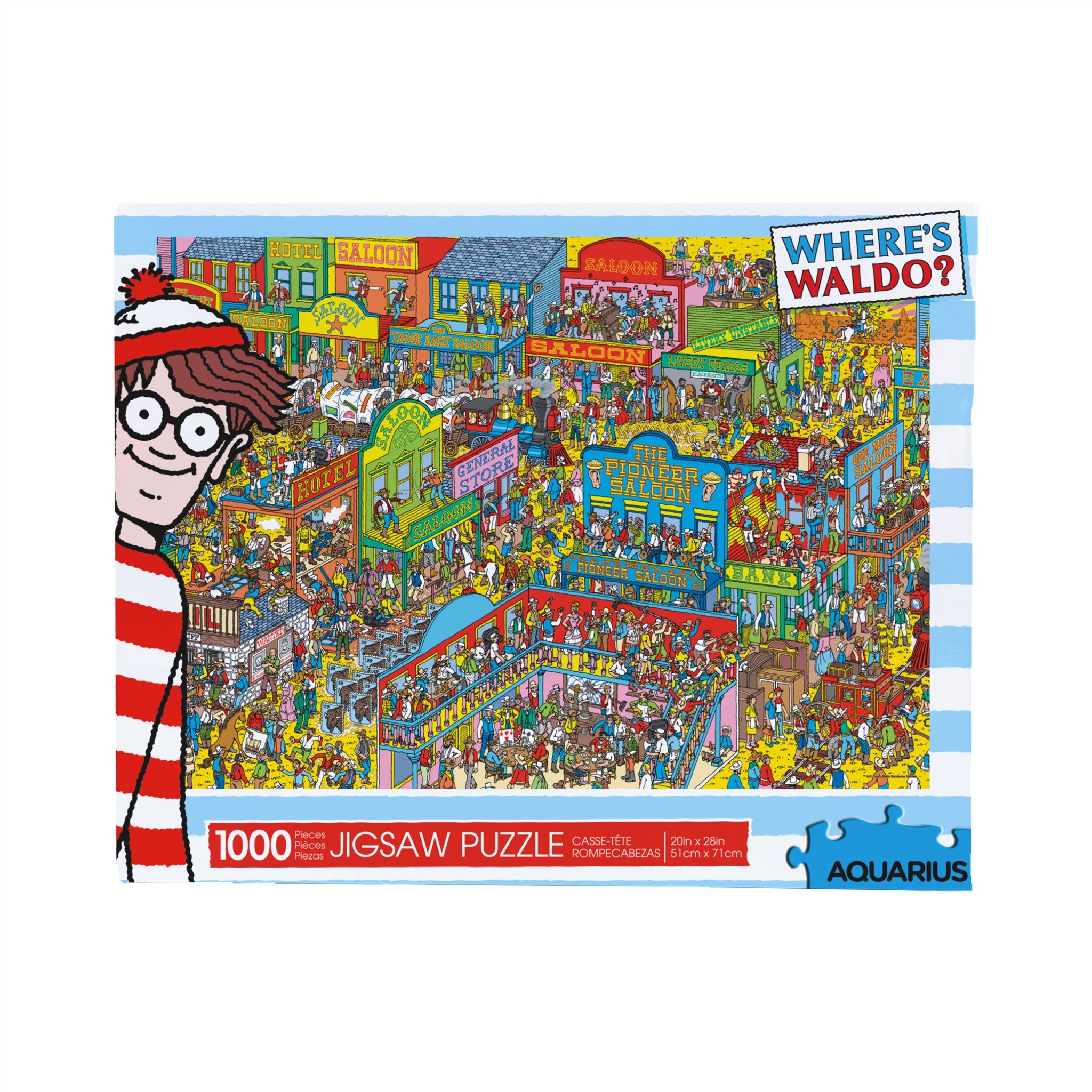 Wheres Waldo Wild Wild West 1000 Piece Puzzle