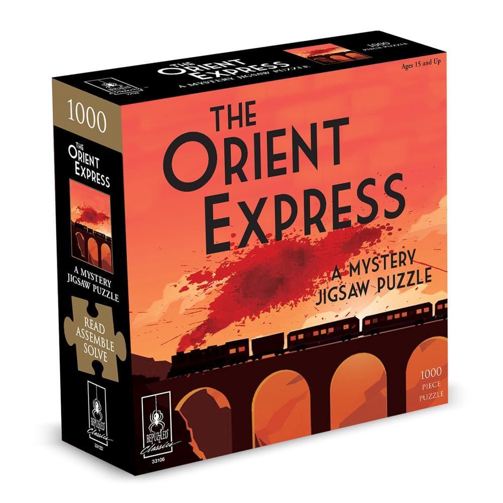 Classic Mystery - Orient Express Jigsaw Puzzle (1000 Piece)
