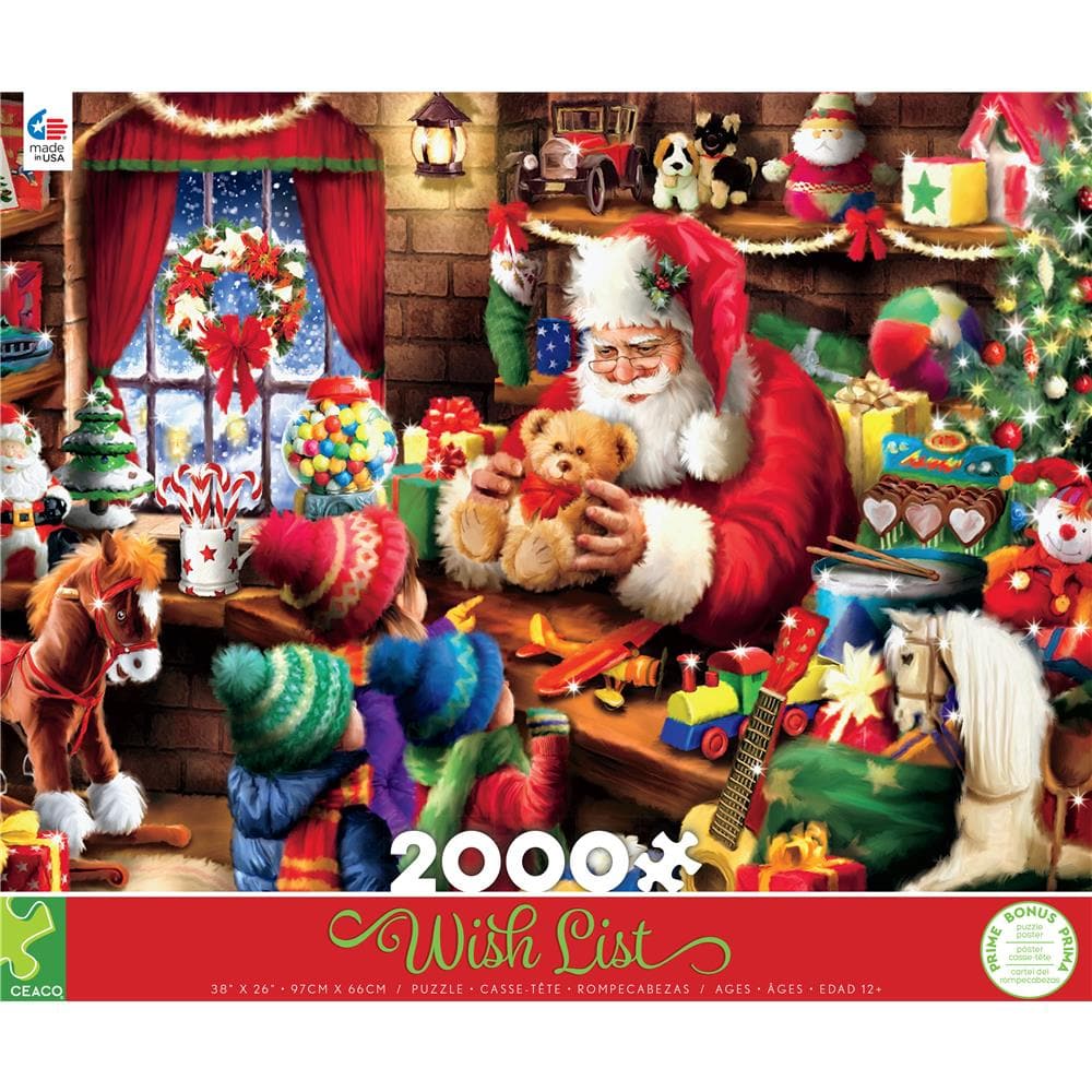 Thomas Kinkade Holiday Jigsaw Puzzle (2000 Piece) product image