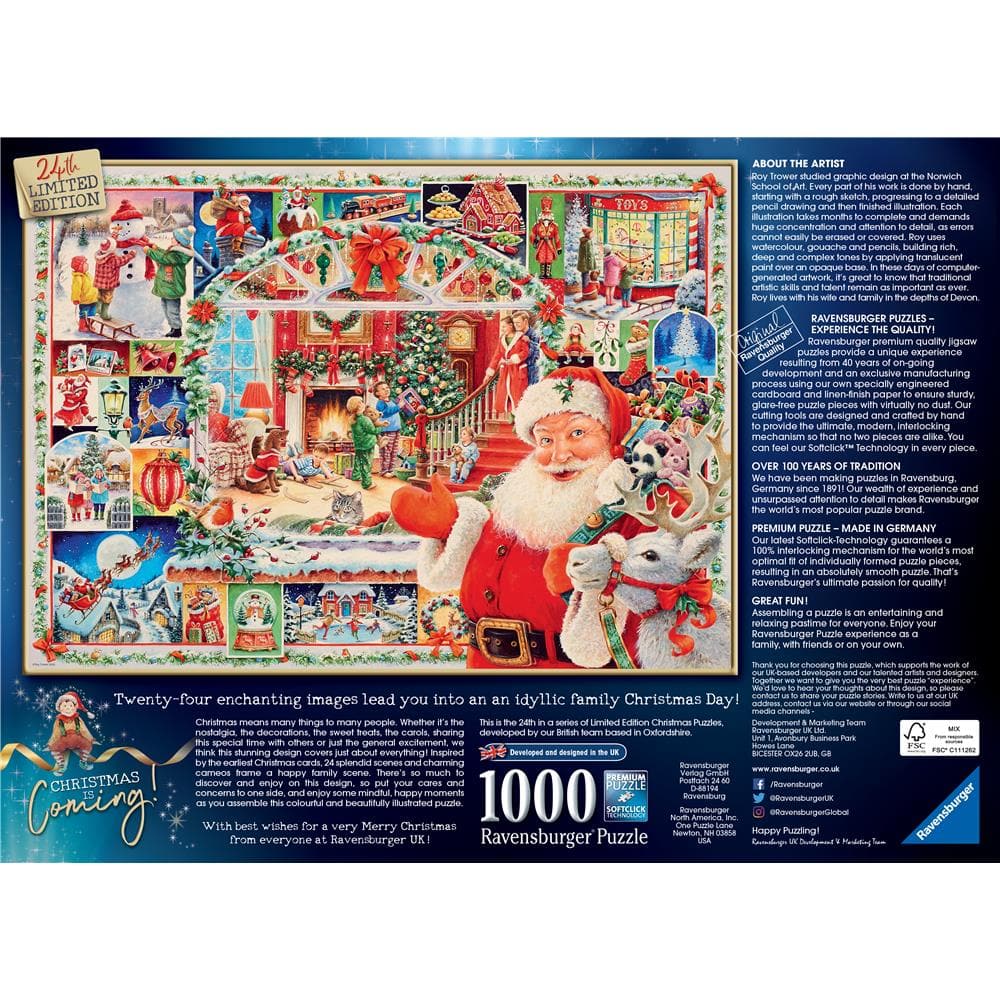 Christmas is Coming Jigsaw Puzzle (1000 Piece)