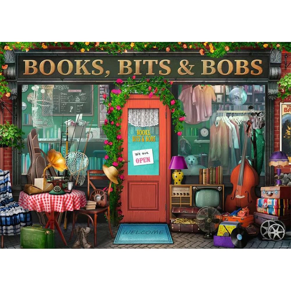 Books Bits and Bobs Jigsaw Puzzle (1000 Piece) product image