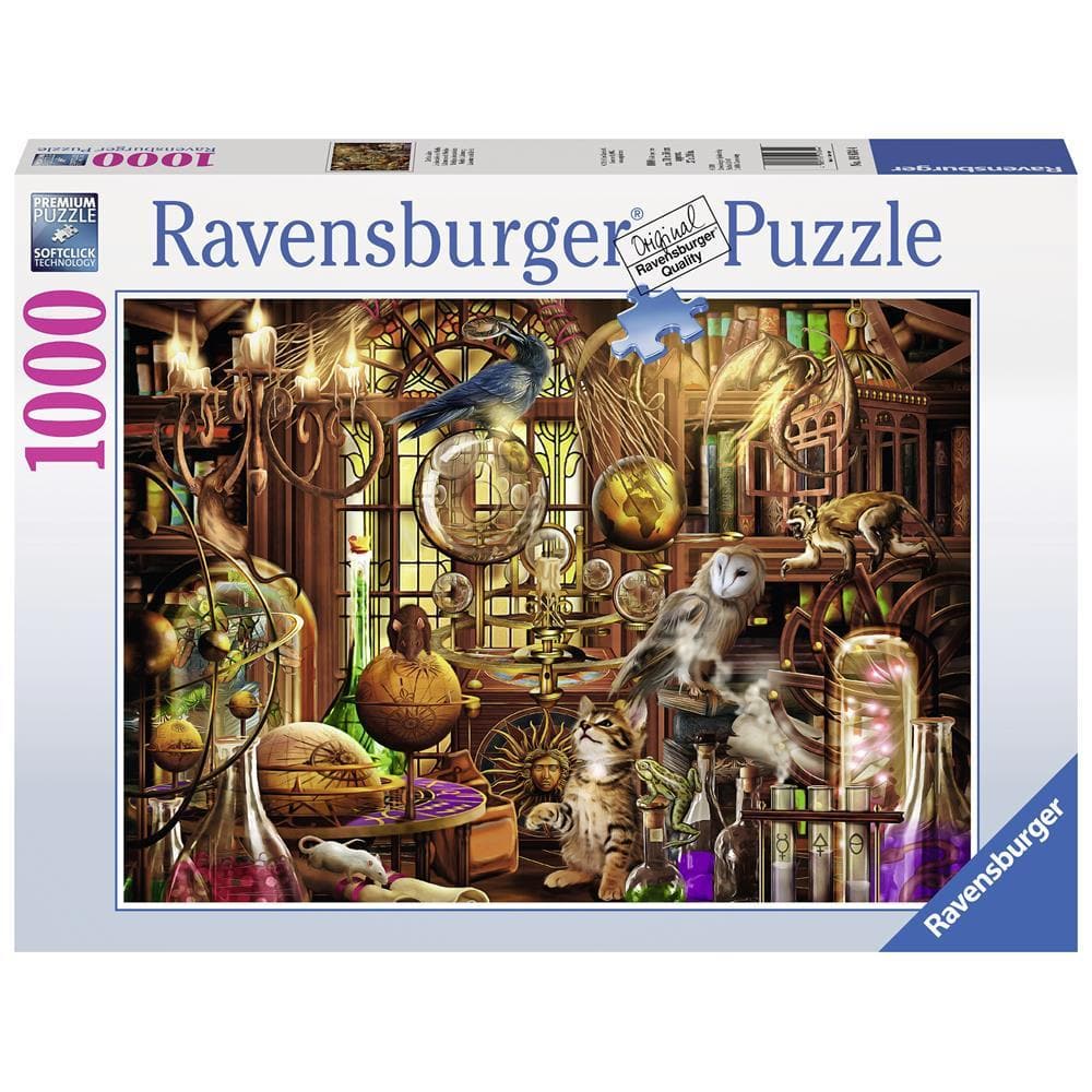 Merlins Laboratory 1000 pc Puzzle Front Product Image