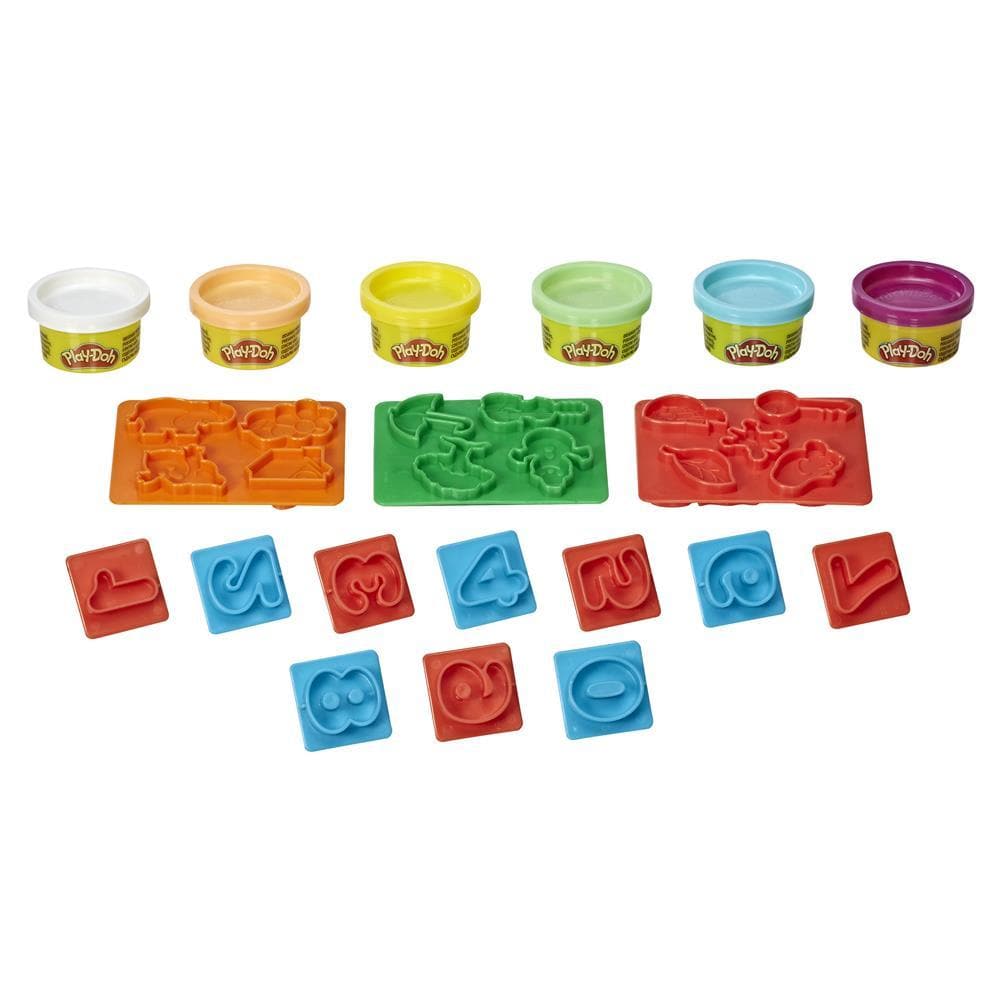 Play Doh Numbers Modelling Clay Set