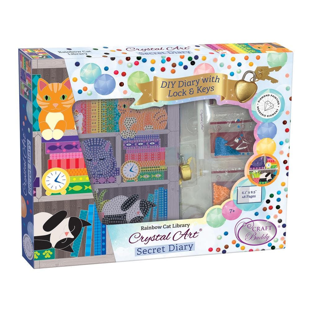 Cat Library Secret Diary product image