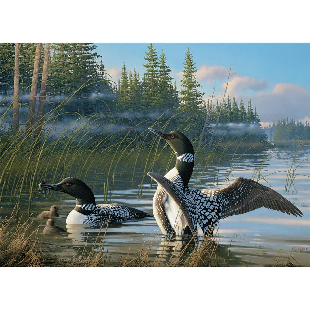 Common Loons Jigsaw Puzzle (1000 Piece) product image