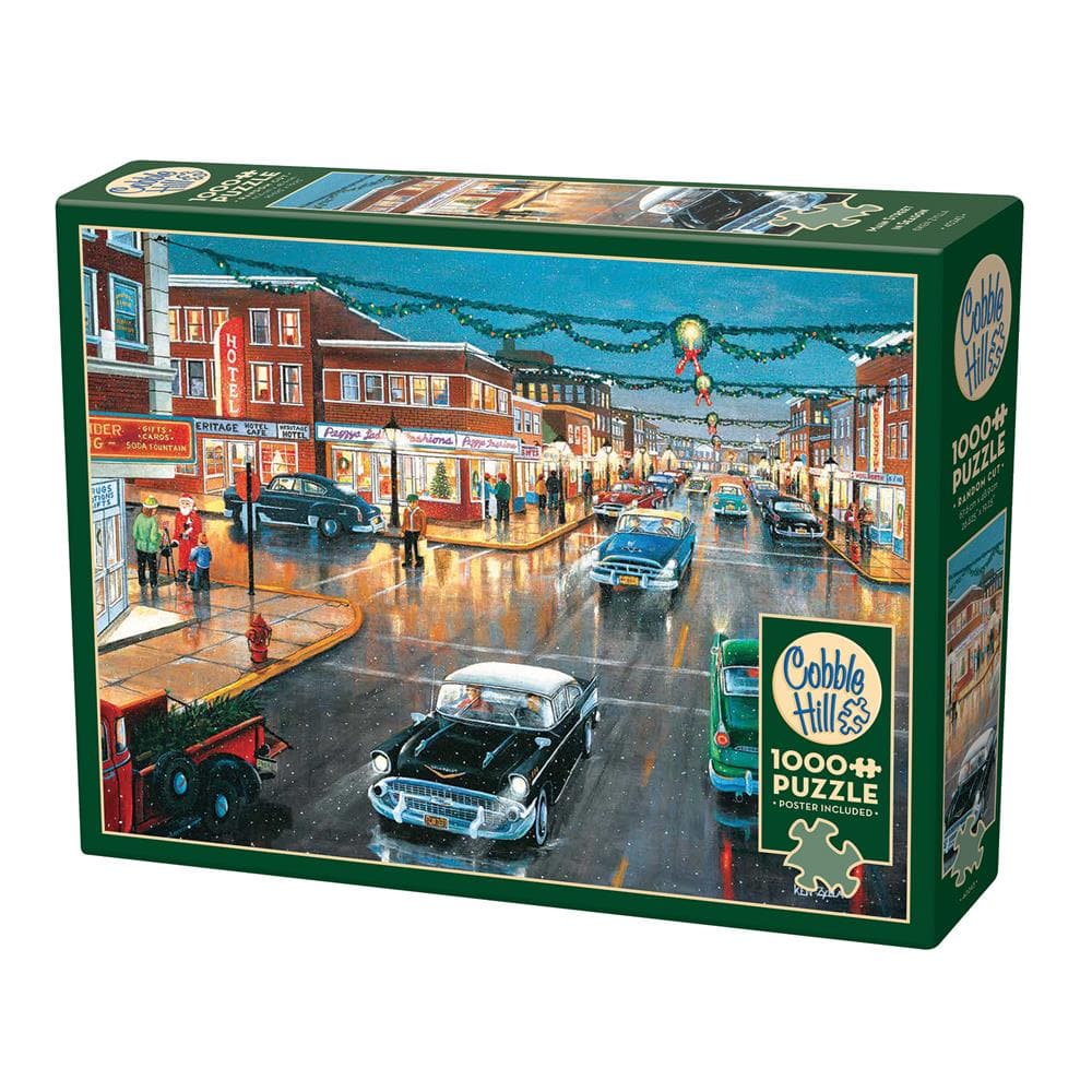 Main Street in Season Exclusive Jigsaw Puzzle (1000 Piece)