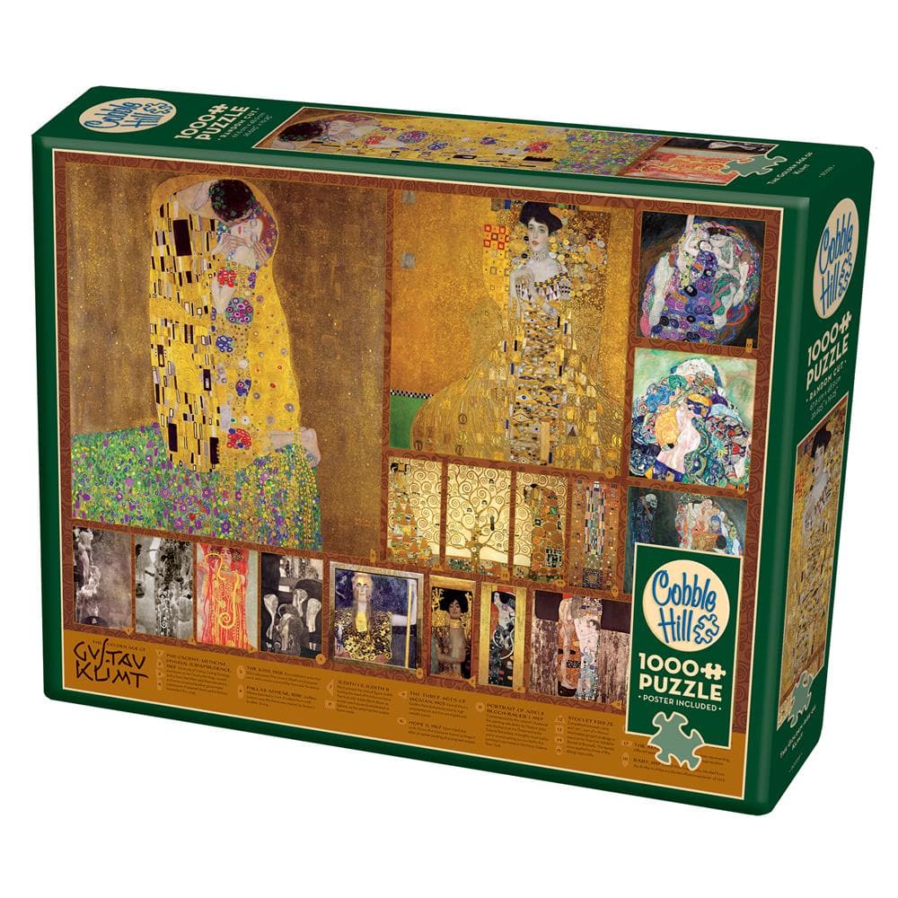 The Golden Age of Klimt Jigsaw Puzzle (1000 Piece)