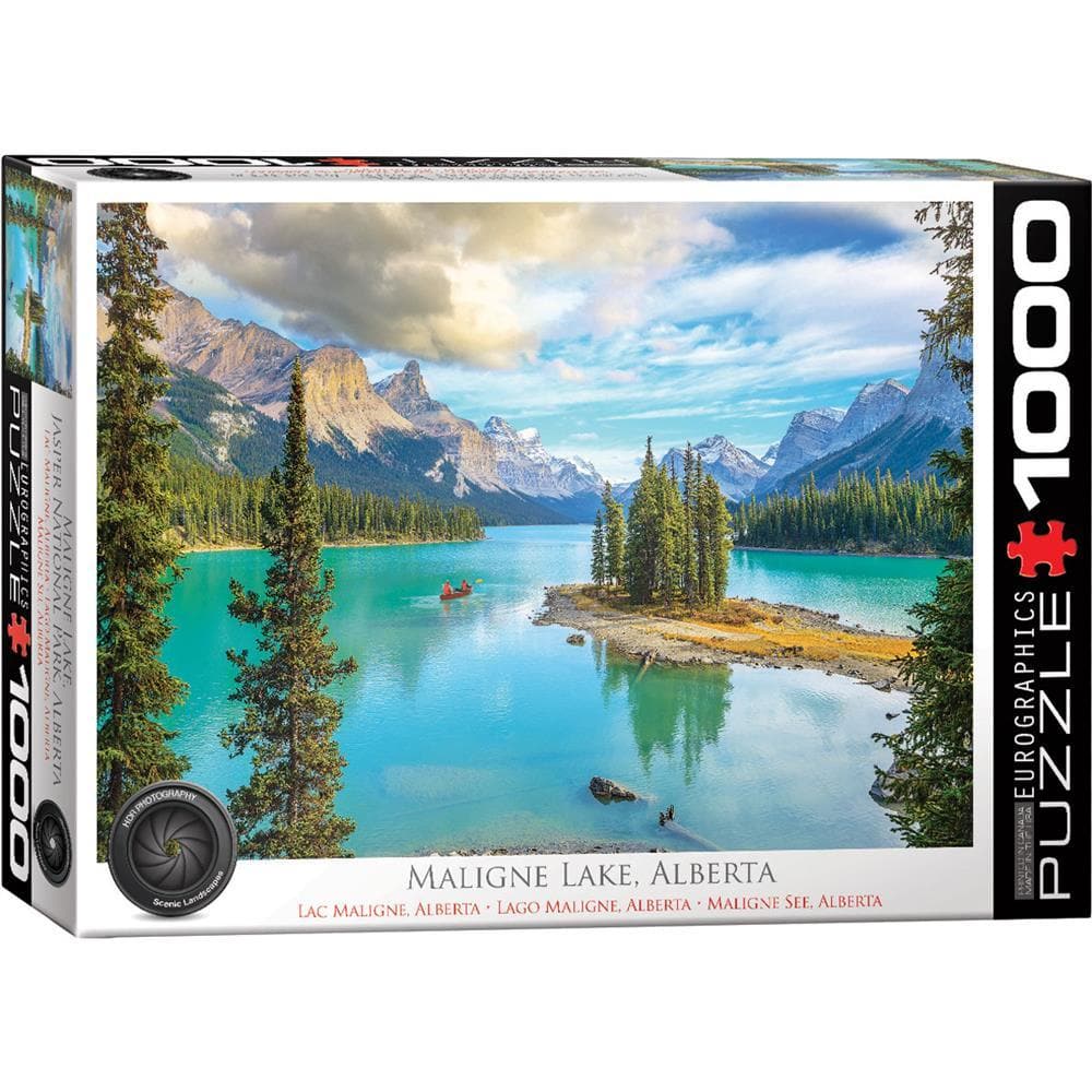 Maligne Lake Alberta Scenic Puzzle (1000 piece) product image