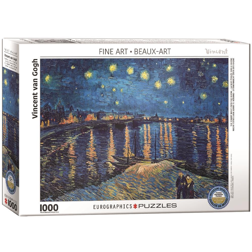 Starry Night by Vincent Van Gogh Jigsaw Puzzle (1000 Piece) product image