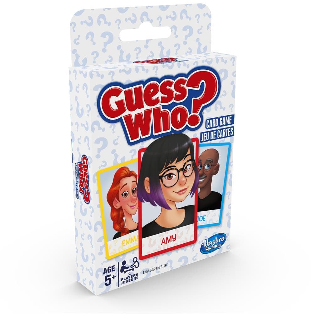 Guess Who Card Game Back Image