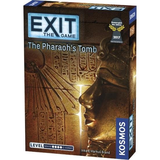 Exit Pharaohs Tomb Escape Room Board Game front image