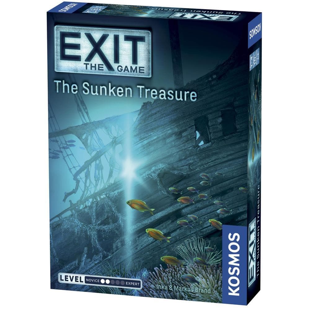 Exit The Sunken Treasure Escape Room Board Game