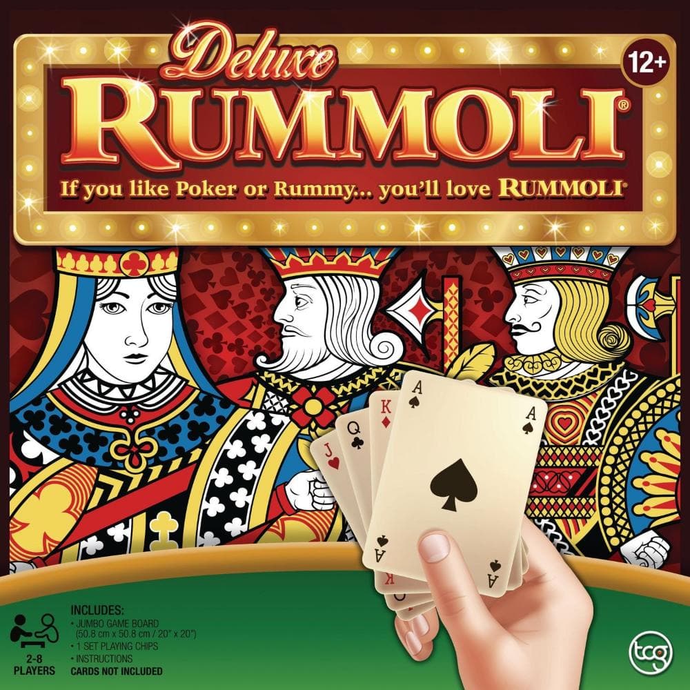 Rummoli Deluxe Card Game - Calendar Club Canada