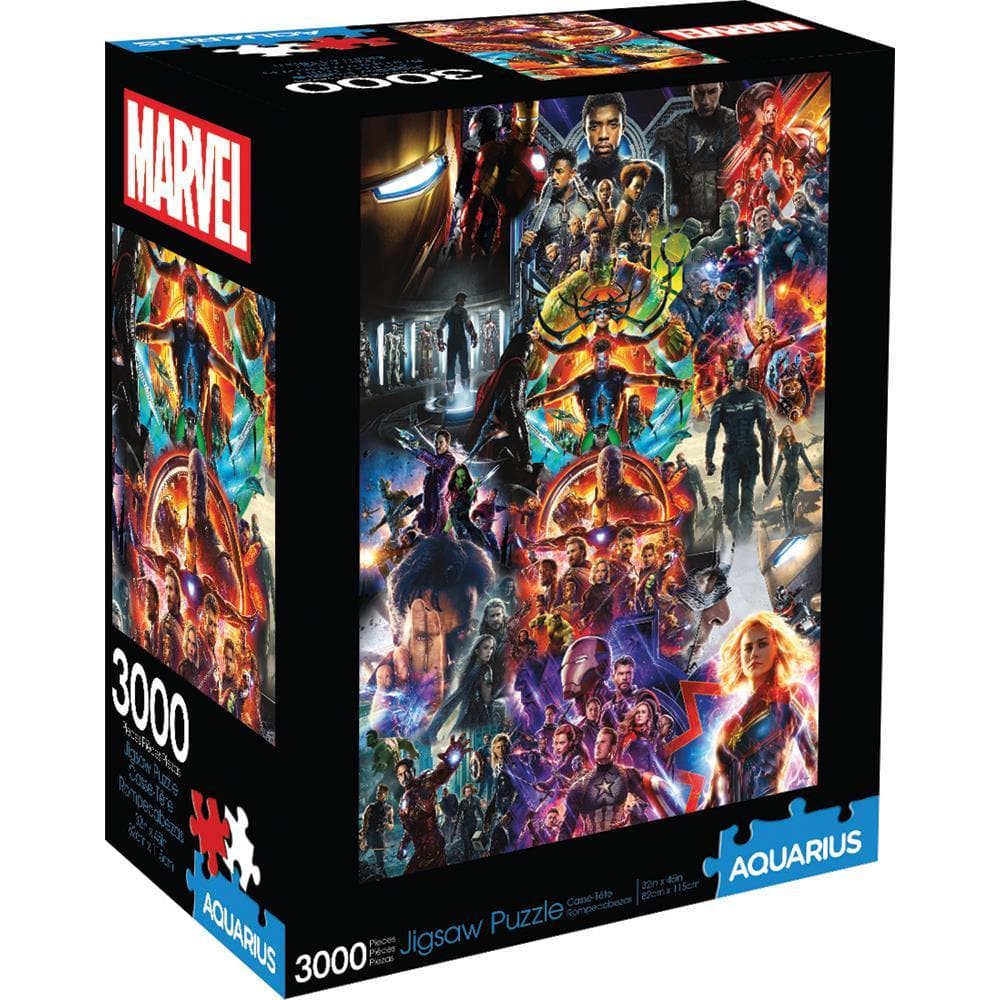 Marvel Heroes Collage, 1000 Pieces, Aquarius