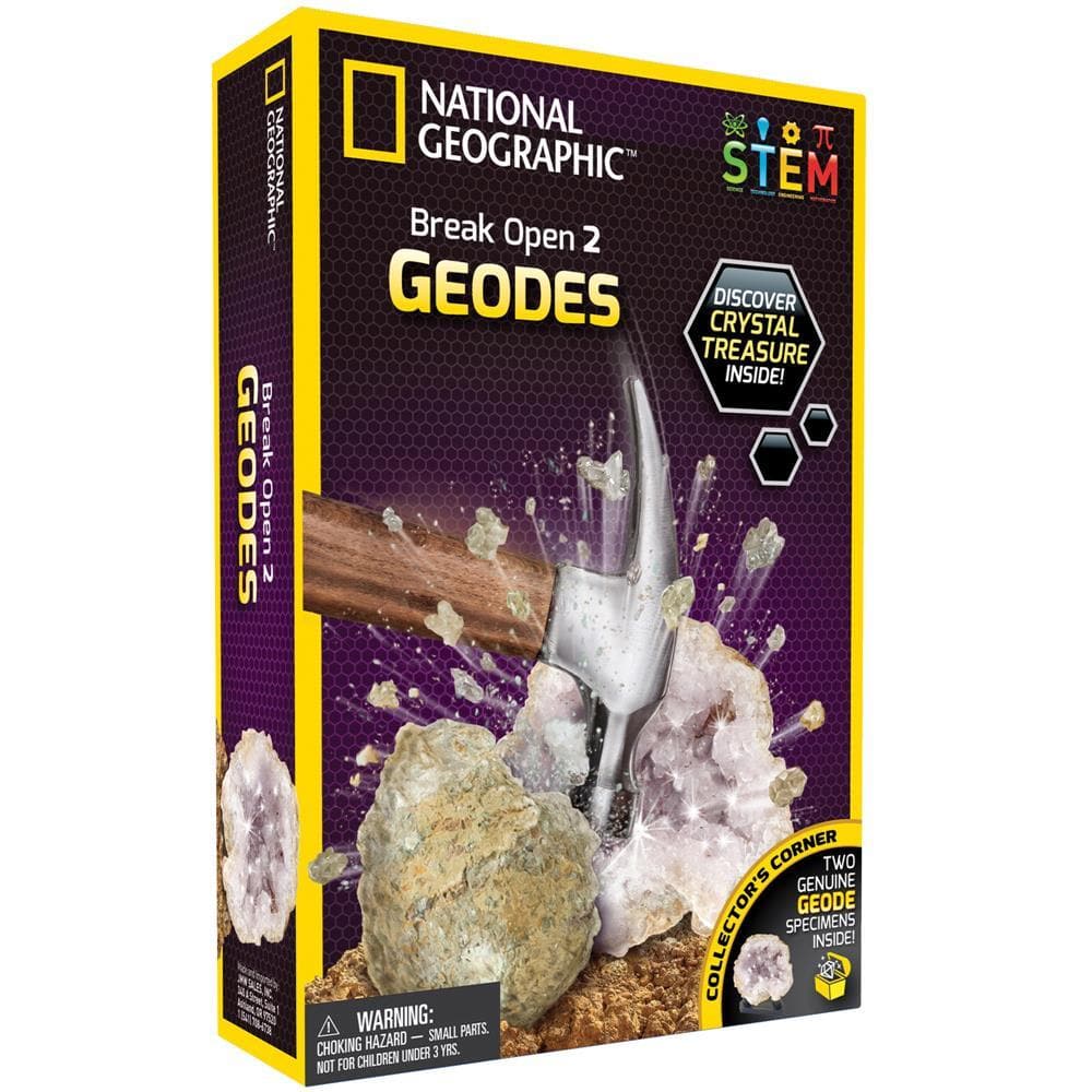 National Geographic Break Open 2 Real Geodes product image