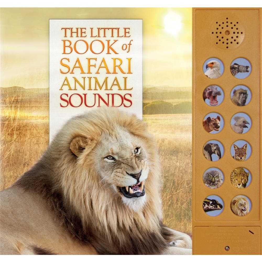 Little Book of Safari Animal Sounds product image