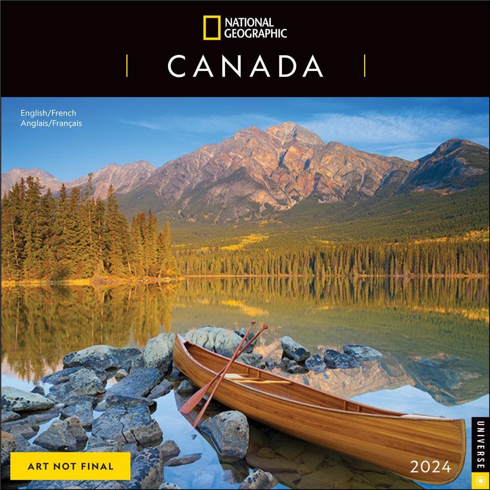 9780789343406 Canada NG 2024 Wall Calendar Universe Publishing - Calendar  Club