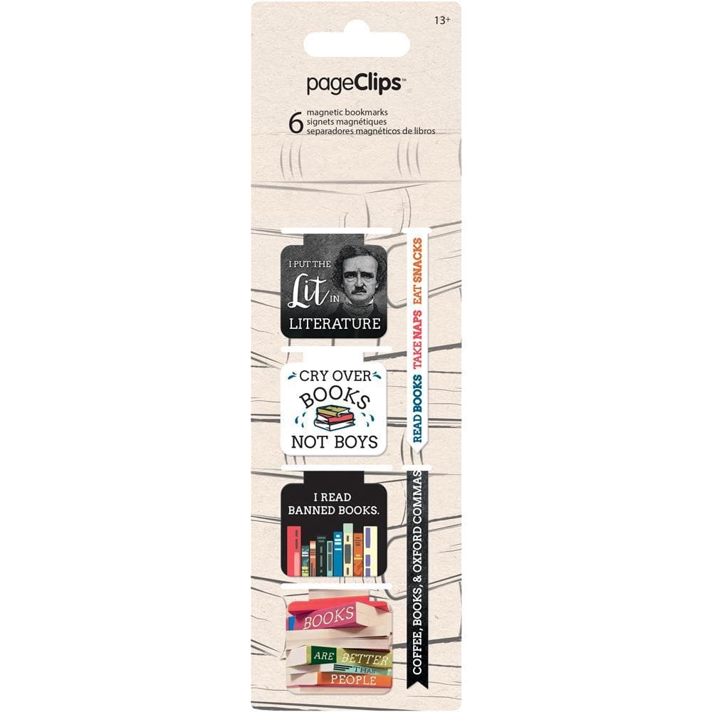 Book Nerd Magnetic Page Clips Product Image