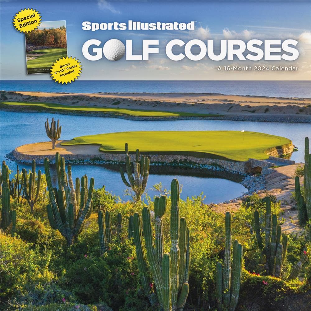 SI Golf Courses 2024 Exclusive Wall Calendar with Print product image